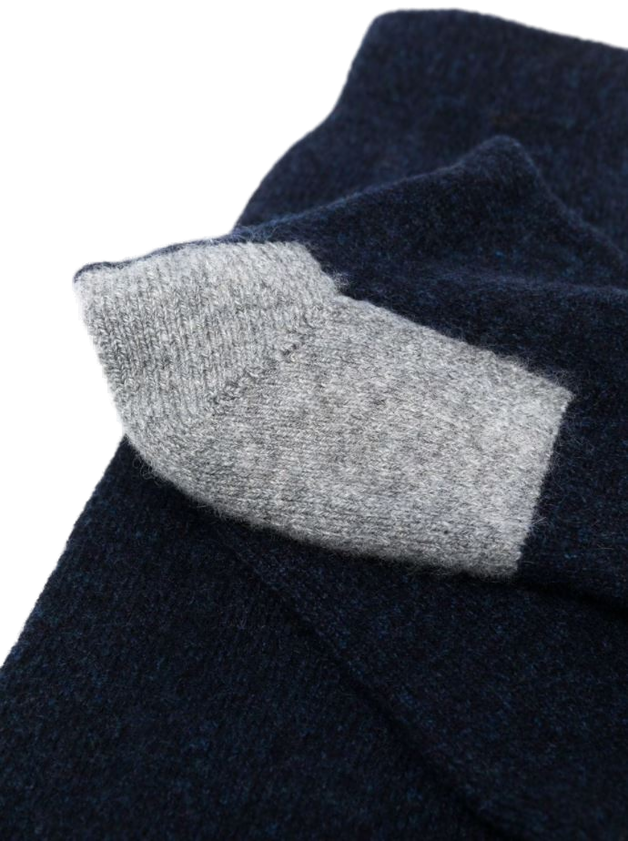 Contrasting-Panel Socks Aw21 M - 41-42, view 2