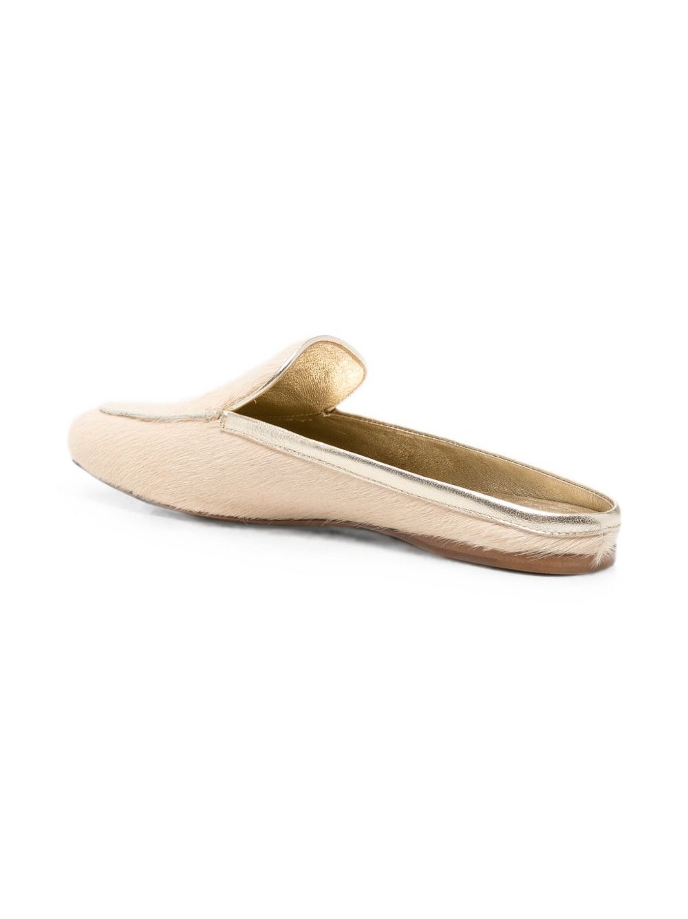 Forte Forte Ponyskin Loafer — Beige, view 2