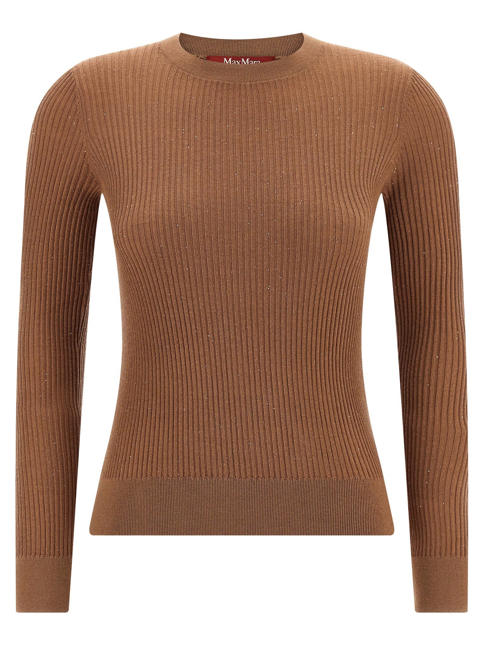 Max Mara Studio Sweater — Beige by Max Mara Studio