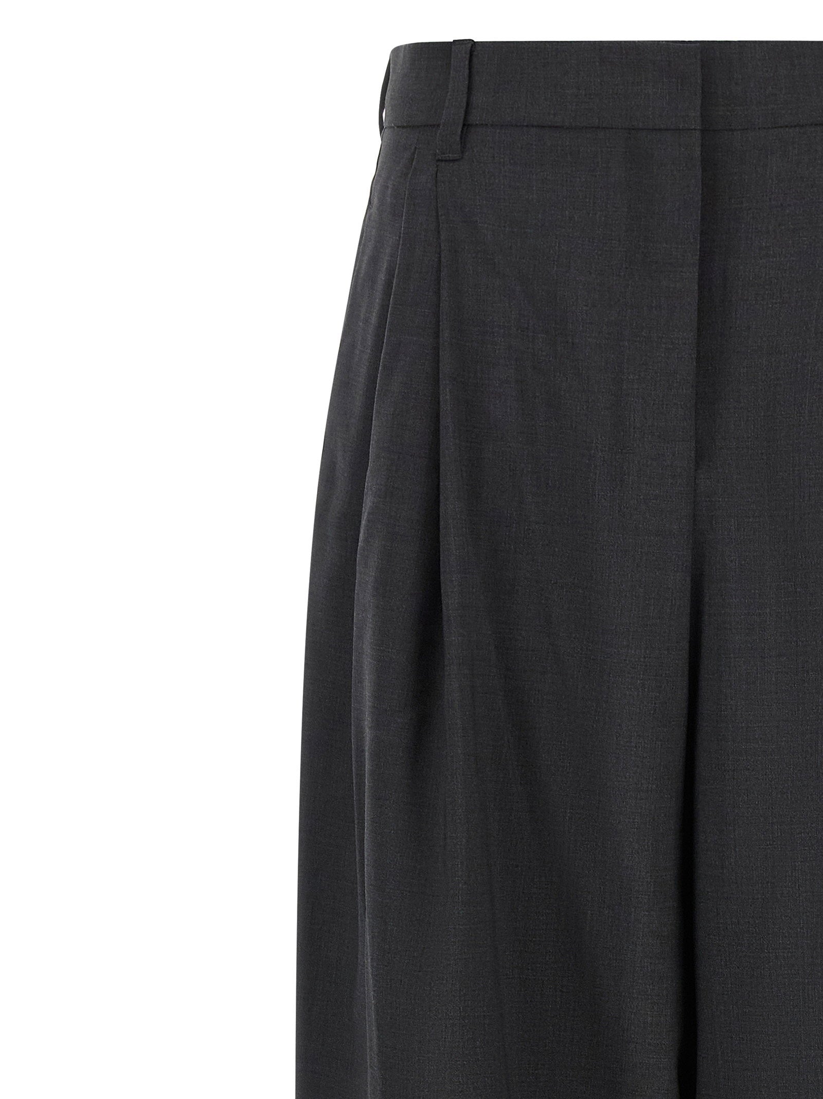 Max Mara 'S Trousers — Charcoal - 42 IT, view 3