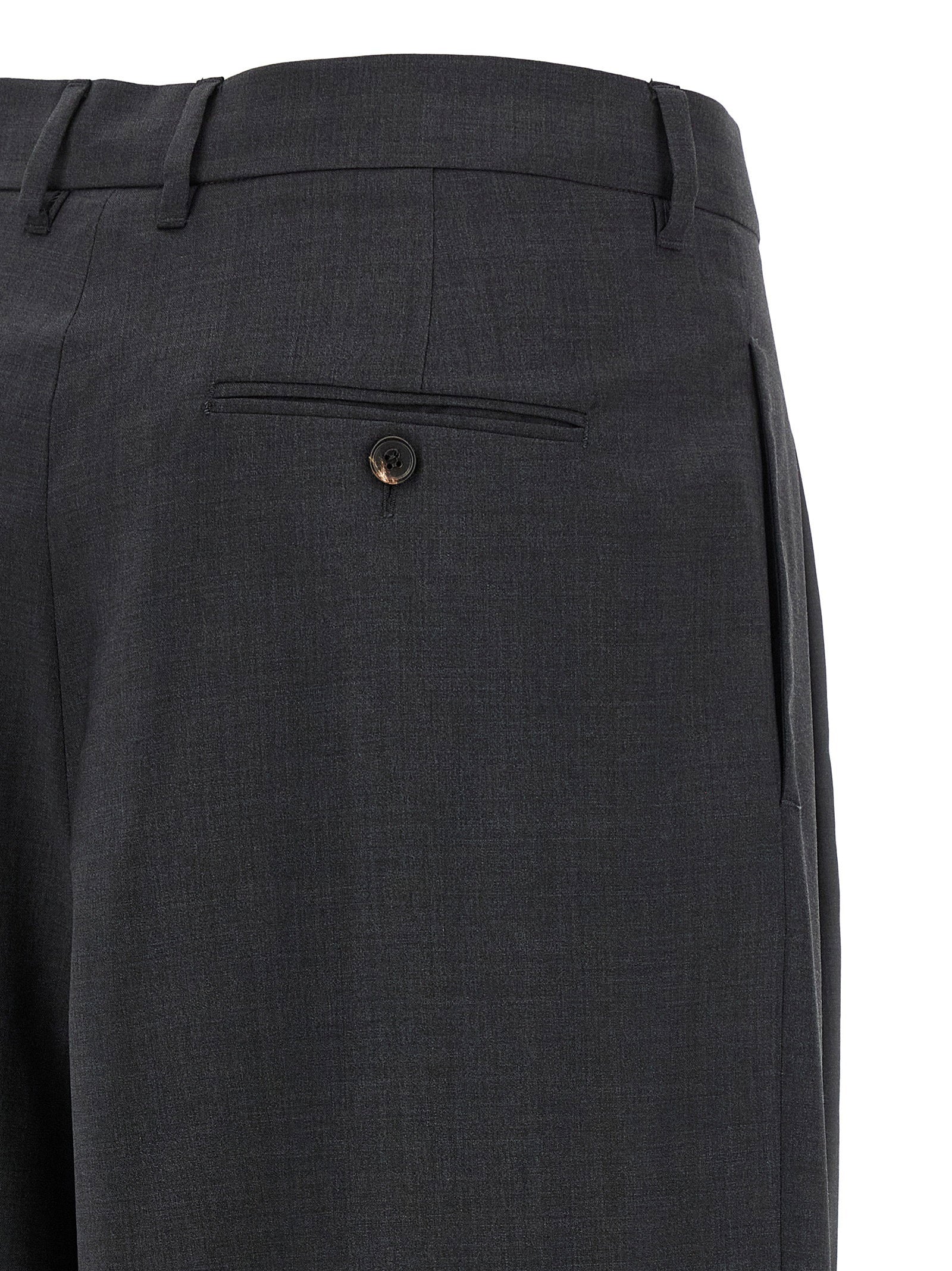 Max Mara 'S Trousers — Charcoal - 42 IT, view 4