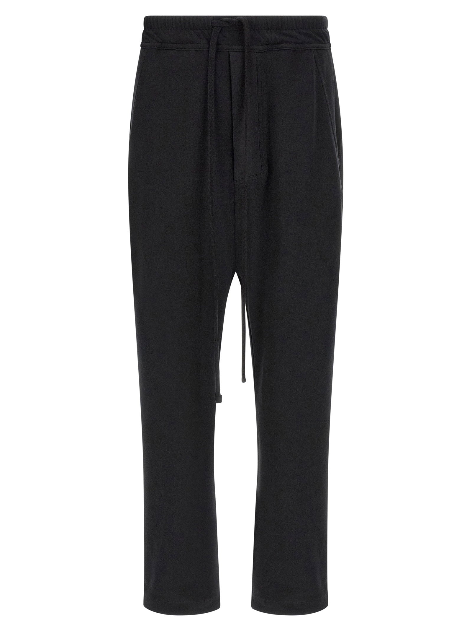 Thom Krom Organic Cotton Jersey Joggers — Black by Thom Krom