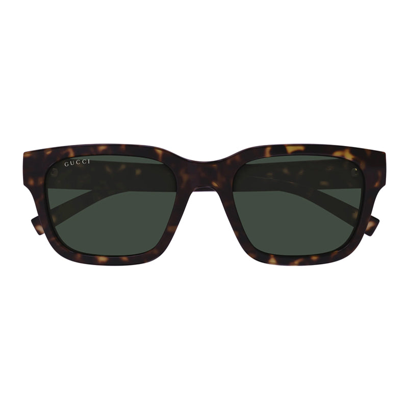Gucci Tortoiseshell Acetate Sunglasses — Brown, view 2