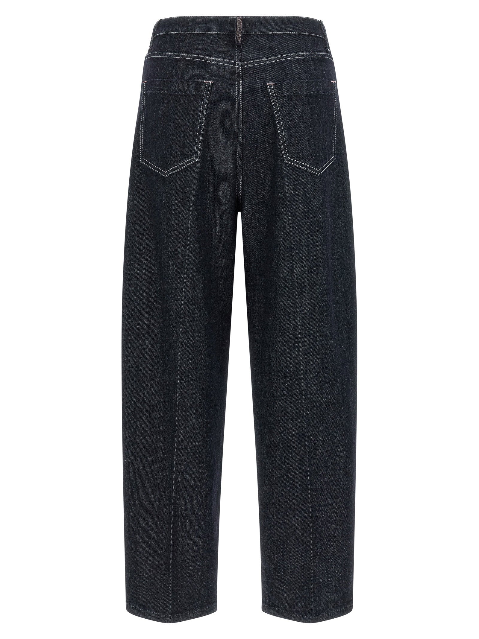 Fabiana Filippi Barrel Jeans — Indigo, view 2