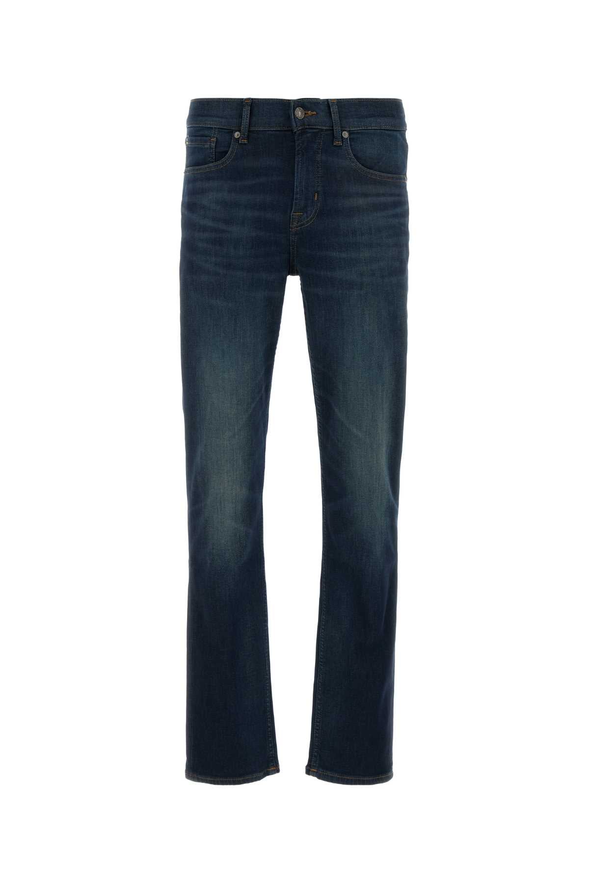 Seven For All Mankind Stretch Denim Jeans — Blue by Seven For All Mankind