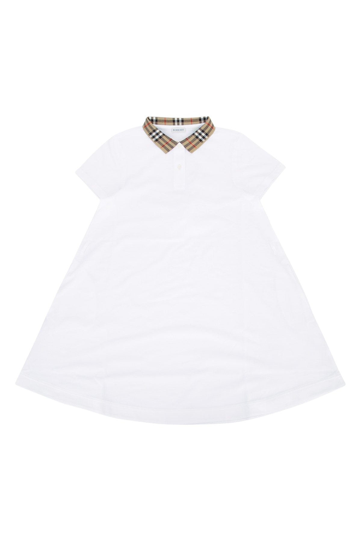 Burberry Jr Astrid Dress — White by Burberry Jr