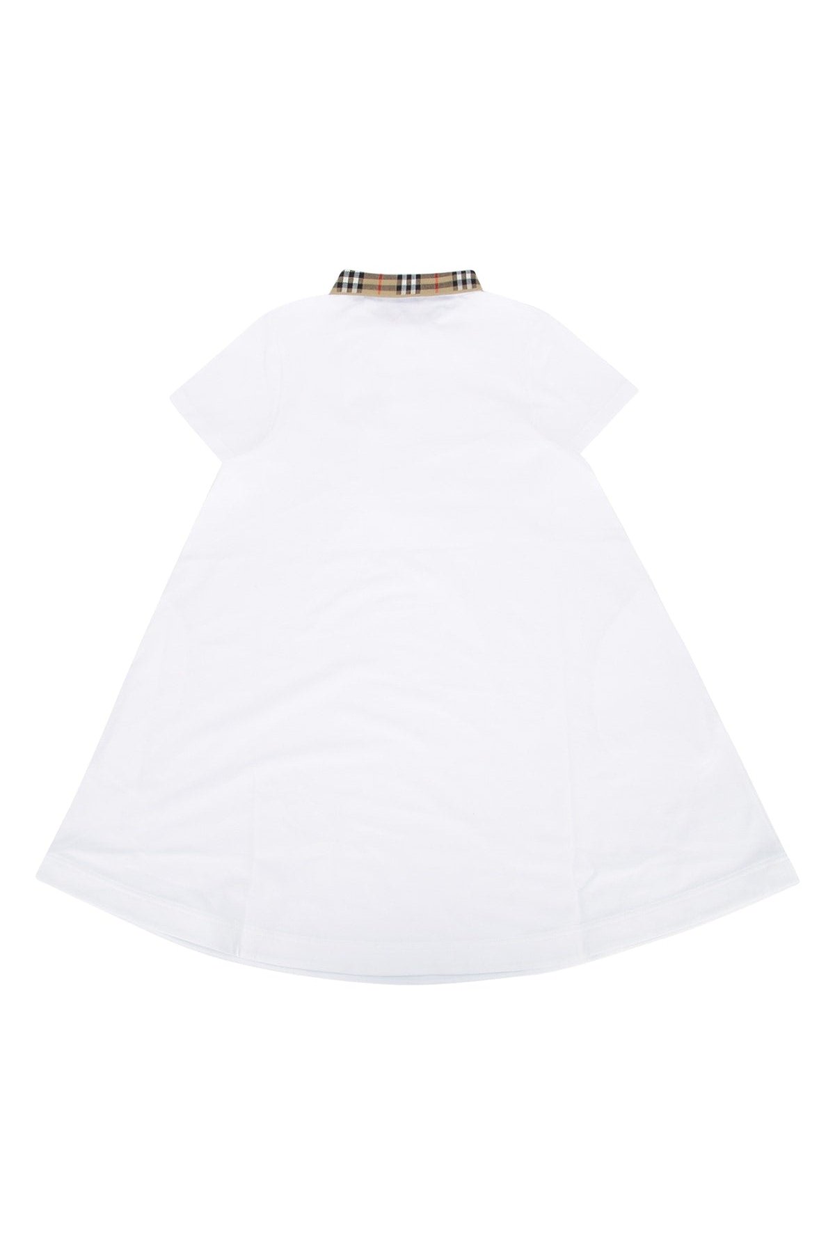 Burberry Jr Astrid Dress — White, view 2