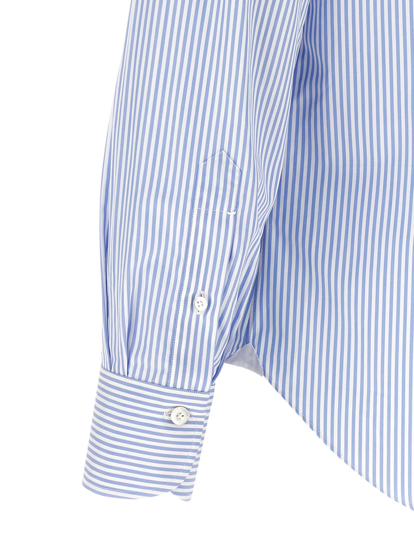 Finamore Napoli Shirt — Blue, view 4