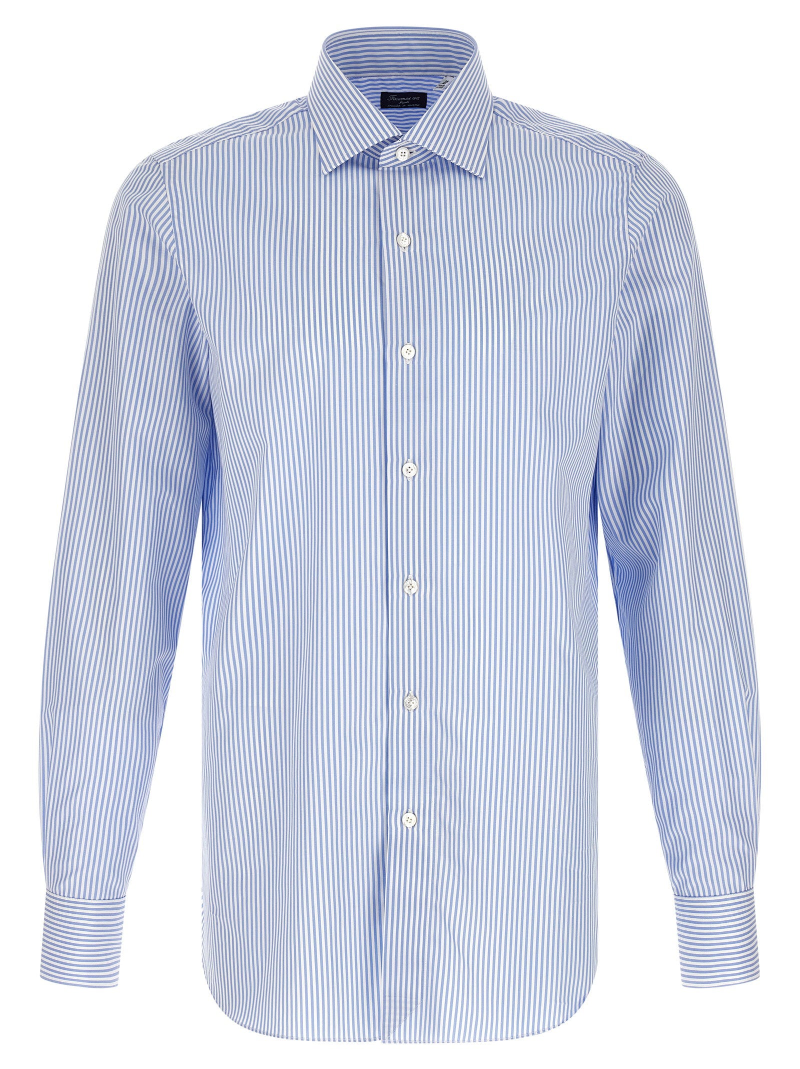 Finamore Napoli Shirt — Blue by Finamore