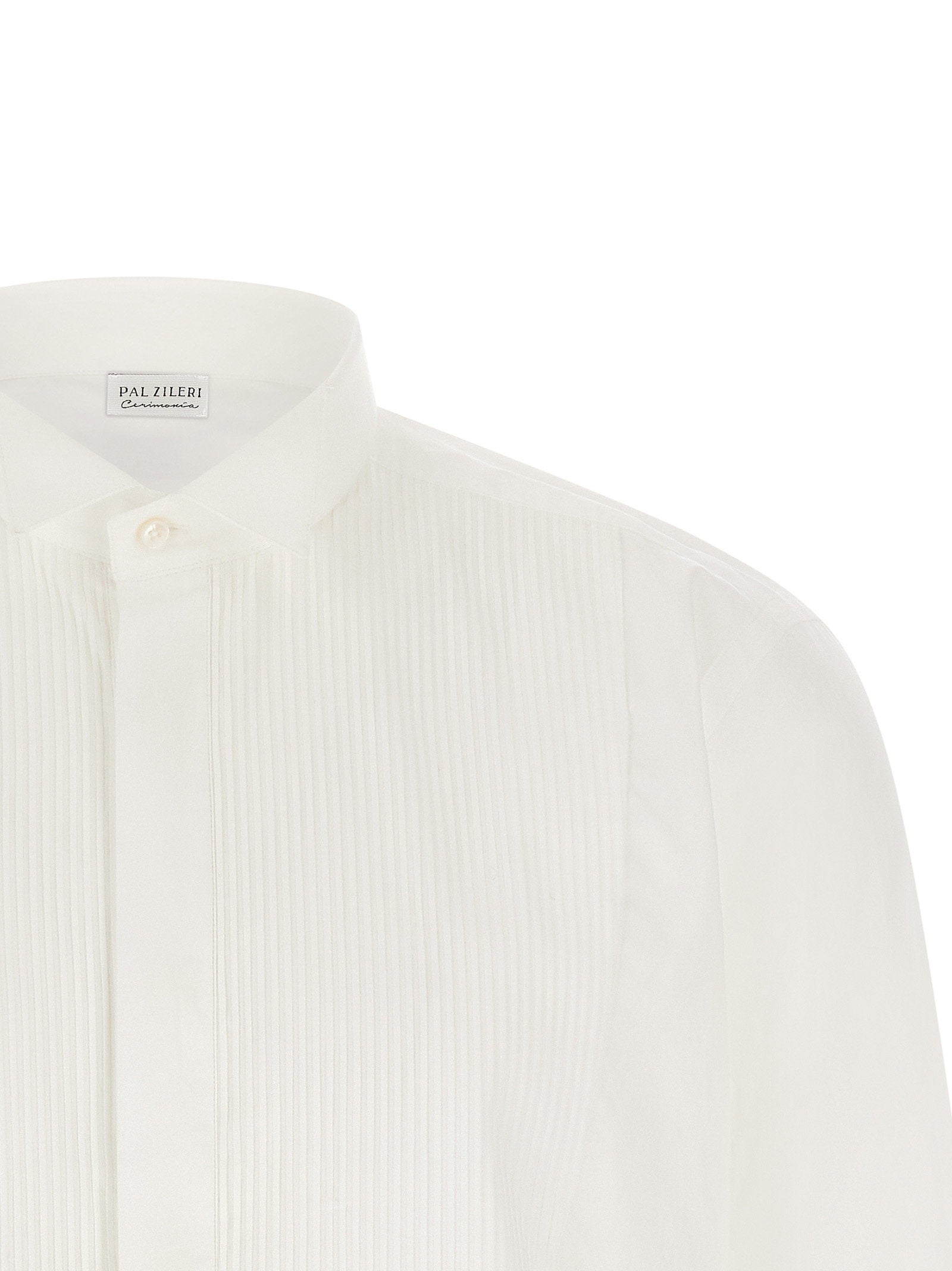 Pal Zileri Ceremony Line Shirt — White, view 3