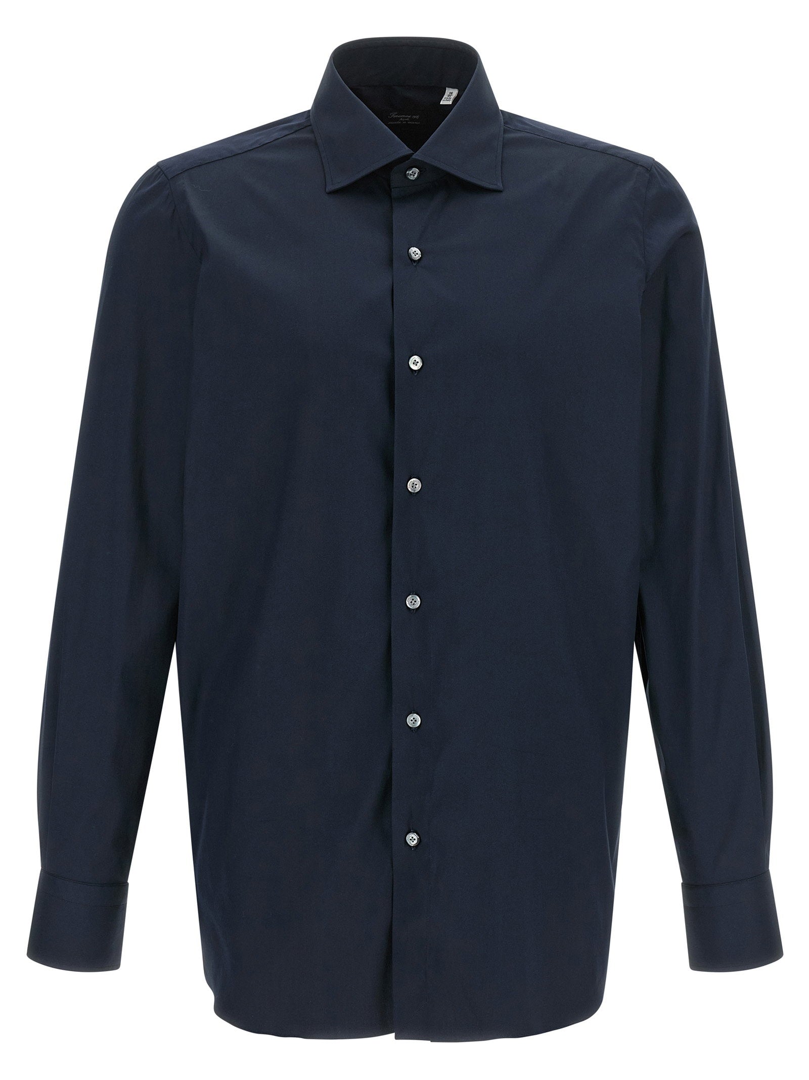 Finamore Napoli Shirt — Navy by Finamore