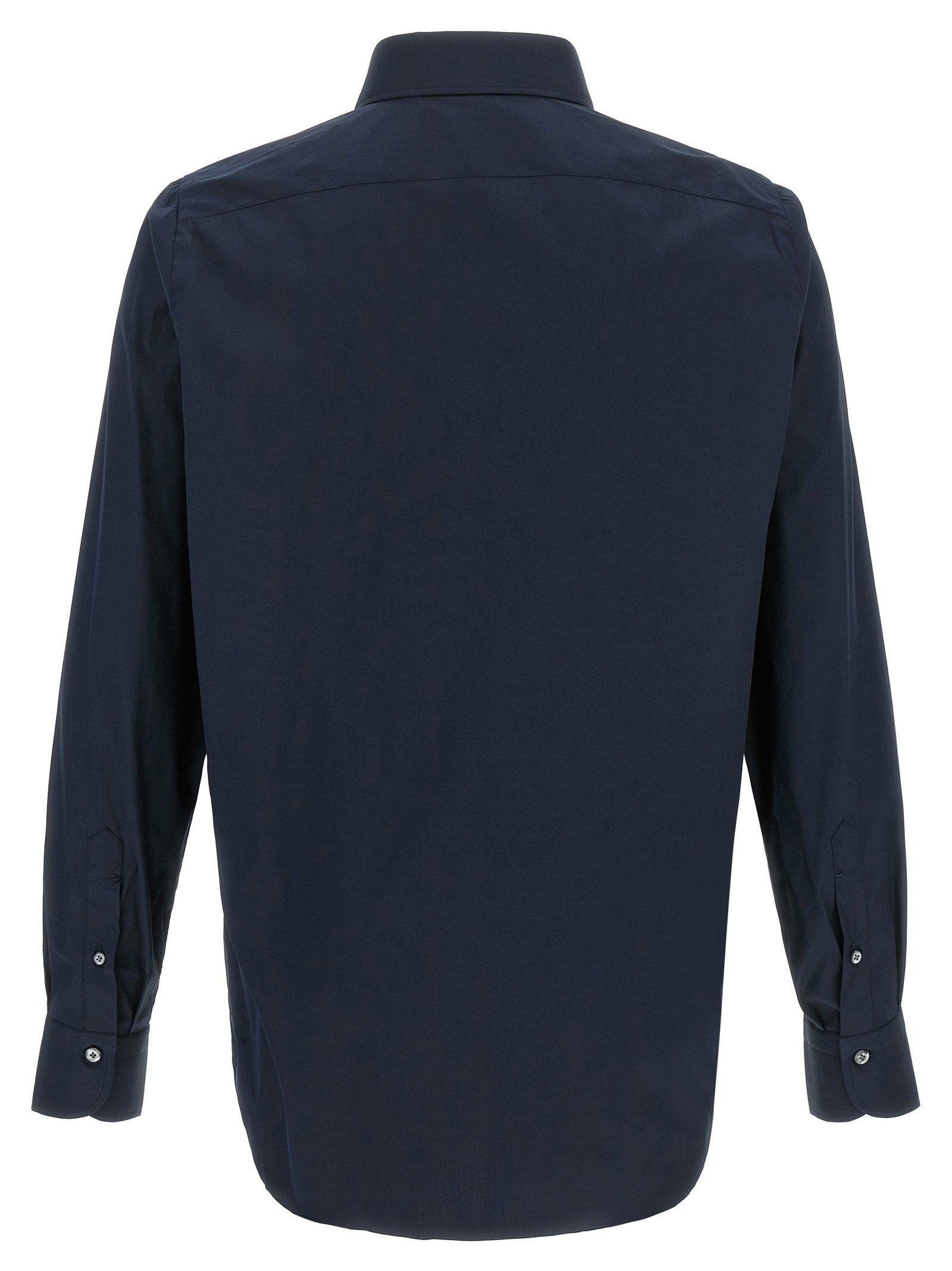 Finamore Napoli Shirt — Navy, view 2
