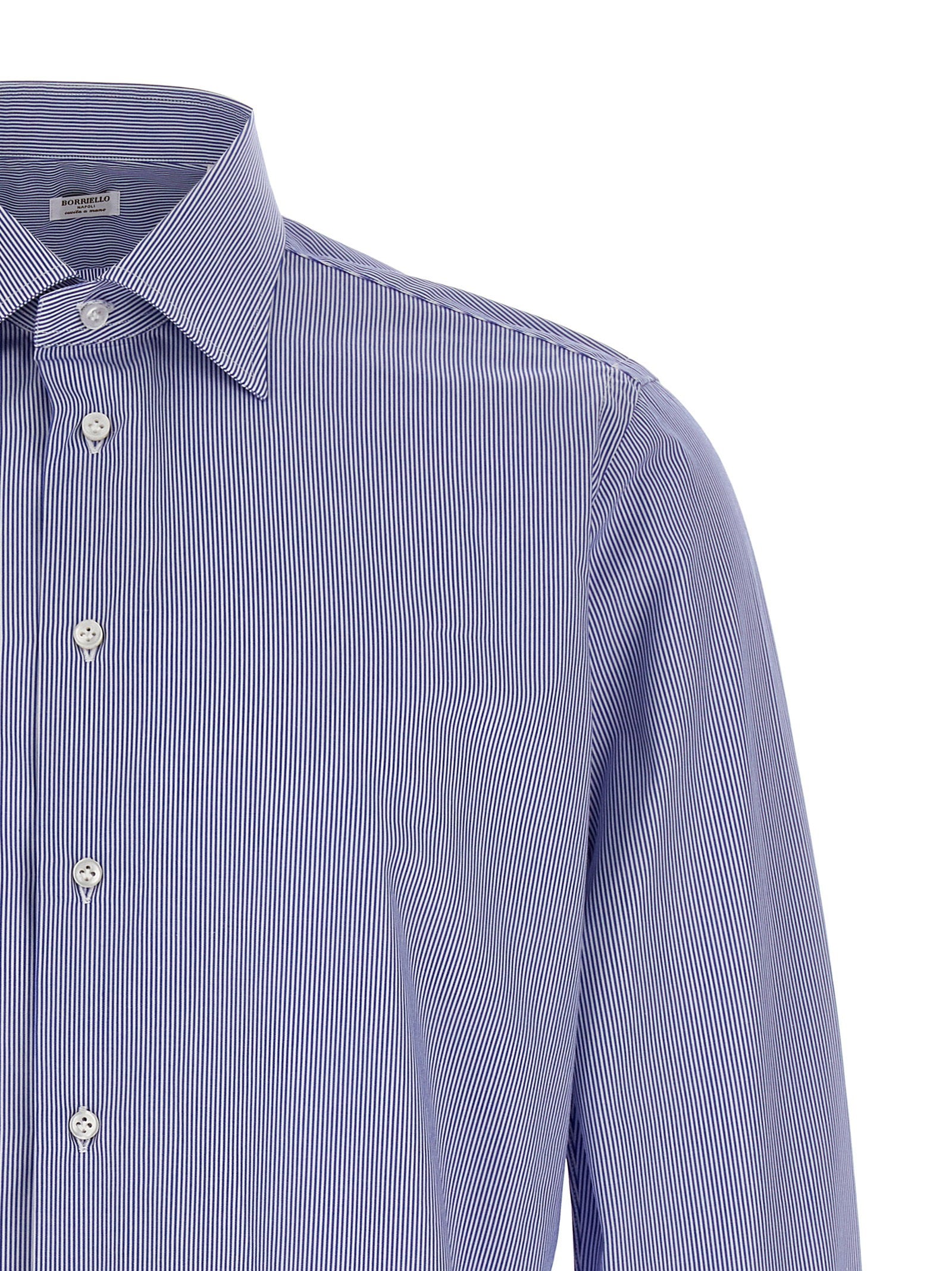 Borriello Spaccanapoli Shirt — Blue, view 3