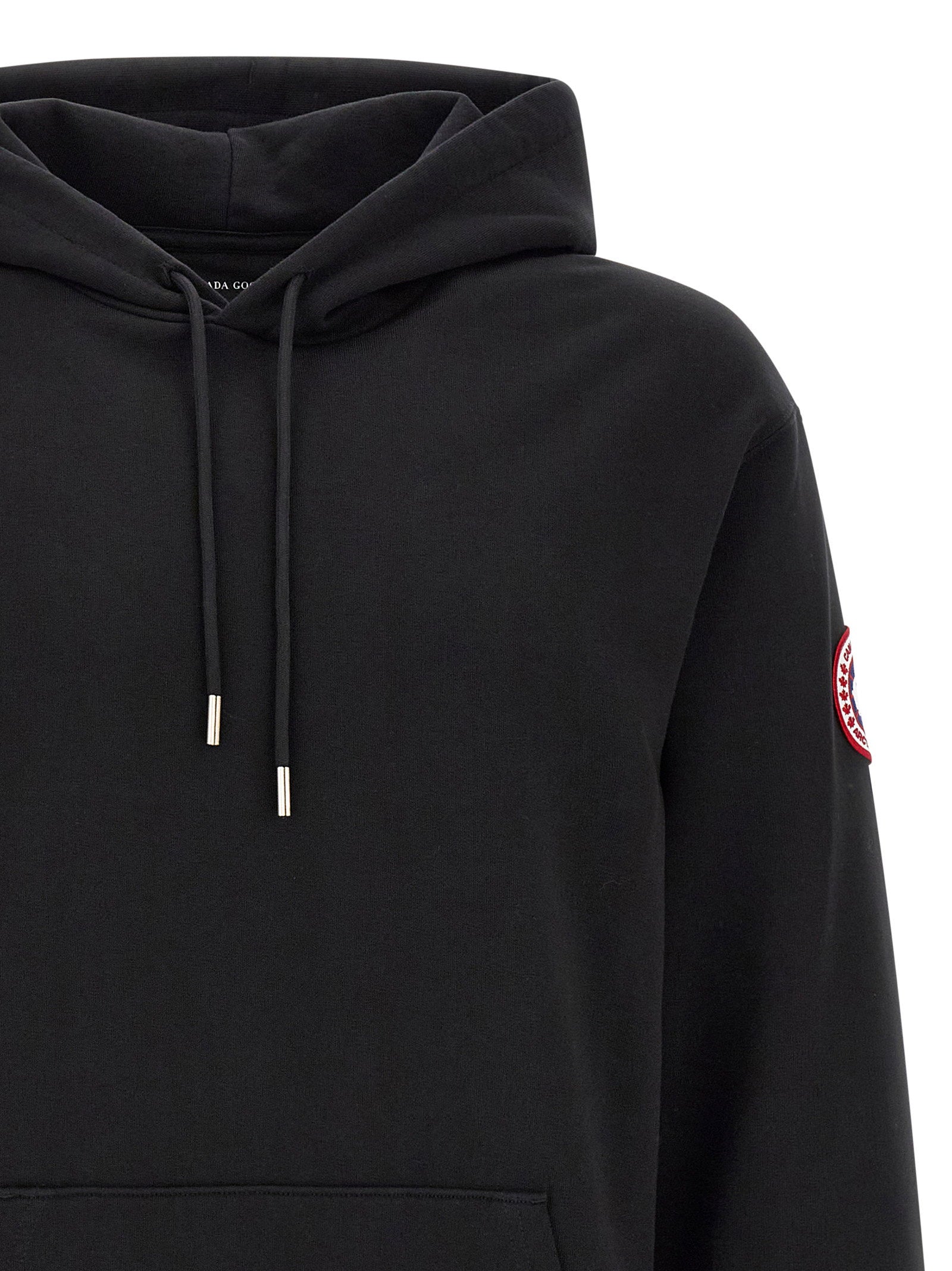 Canada Goose Hoodie — Black, view 3