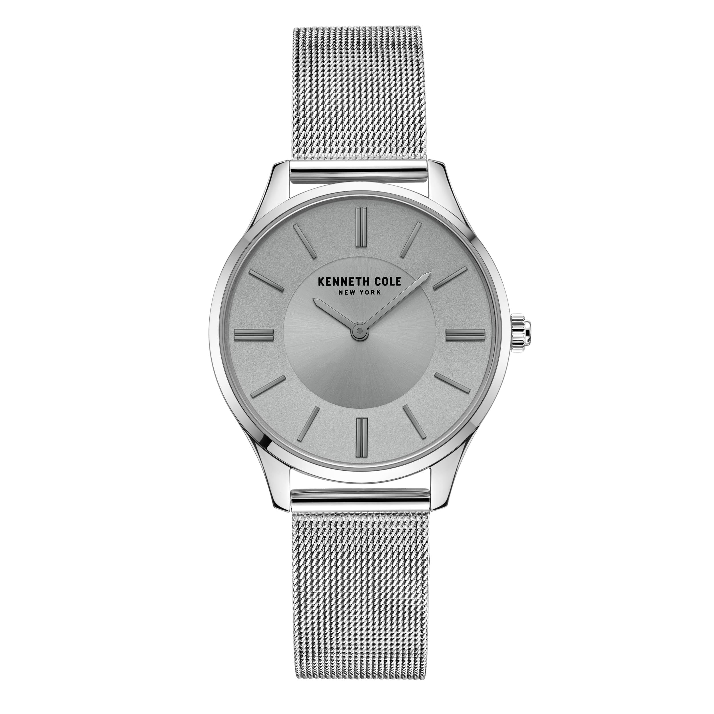 Preloved - Kenneth Cole Classic Quartz Watch — Silver by Preloved - Kenneth Cole