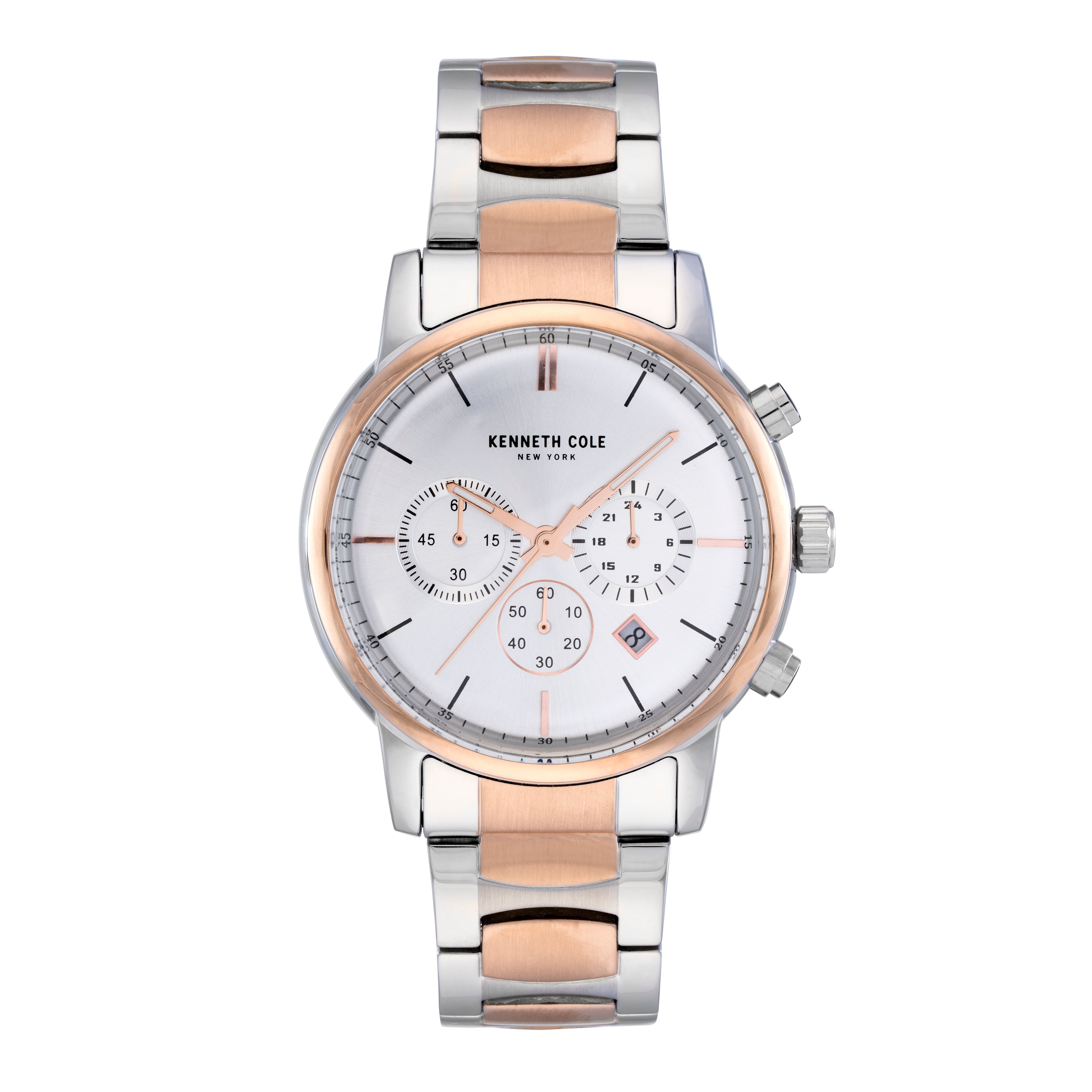 Preloved - Kenneth Cole Chronograph Quartz Watch — Silver by Preloved - Kenneth Cole