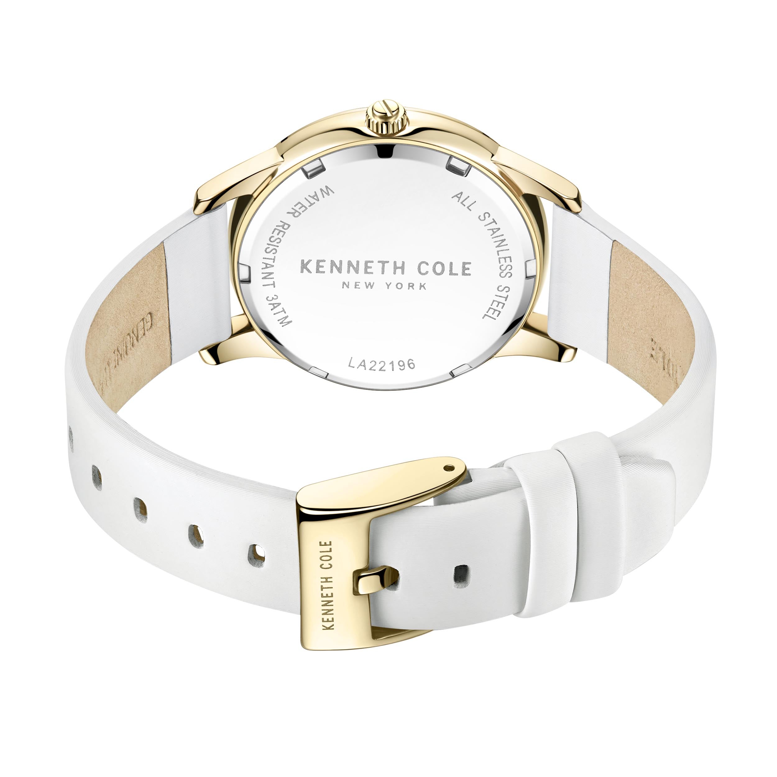 Preloved - Kenneth Cole Crystal-Embellished Quartz Watch — Gold, view 2