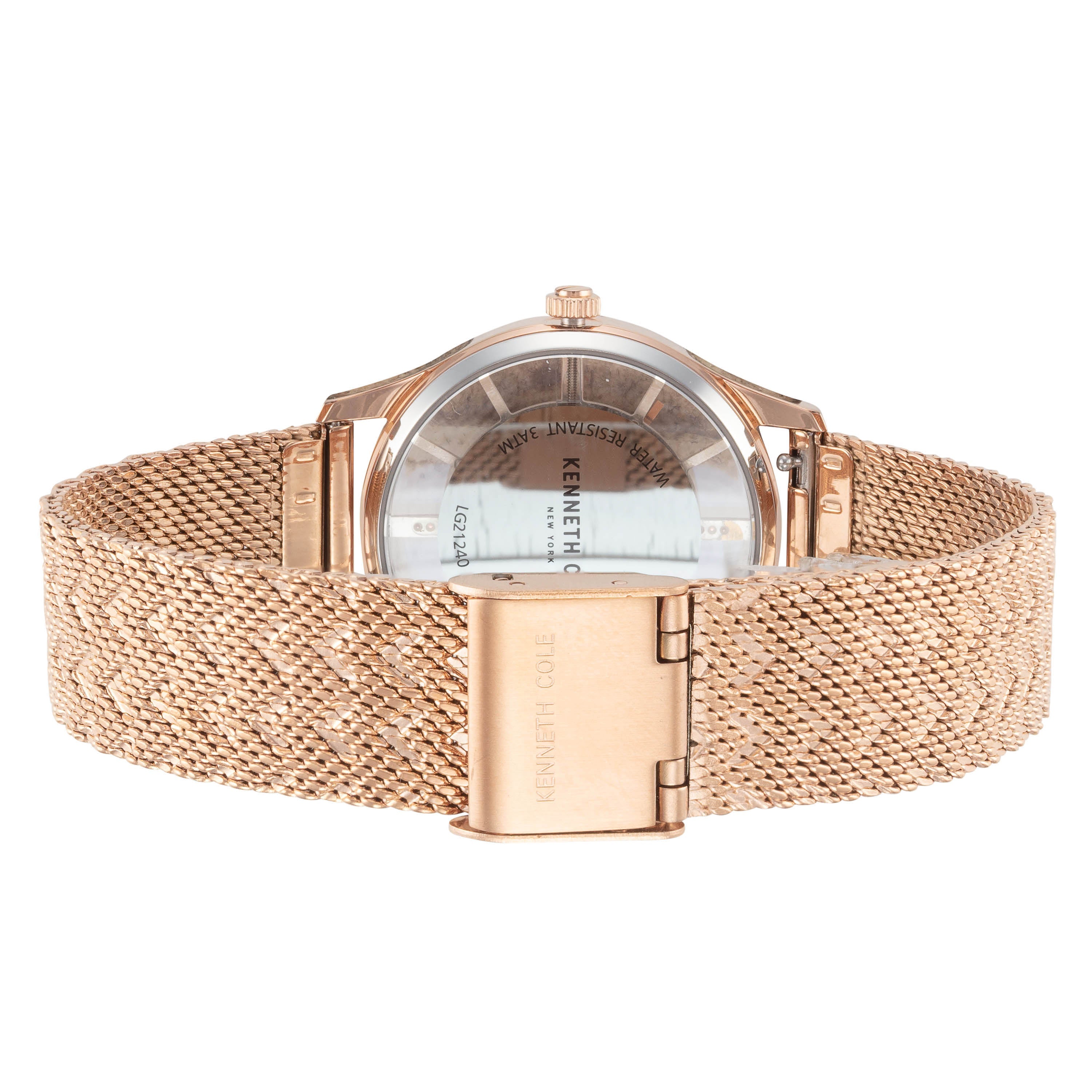 Preloved - Kenneth Cole Rose Gold Mesh Watch — Rose gold, view 3
