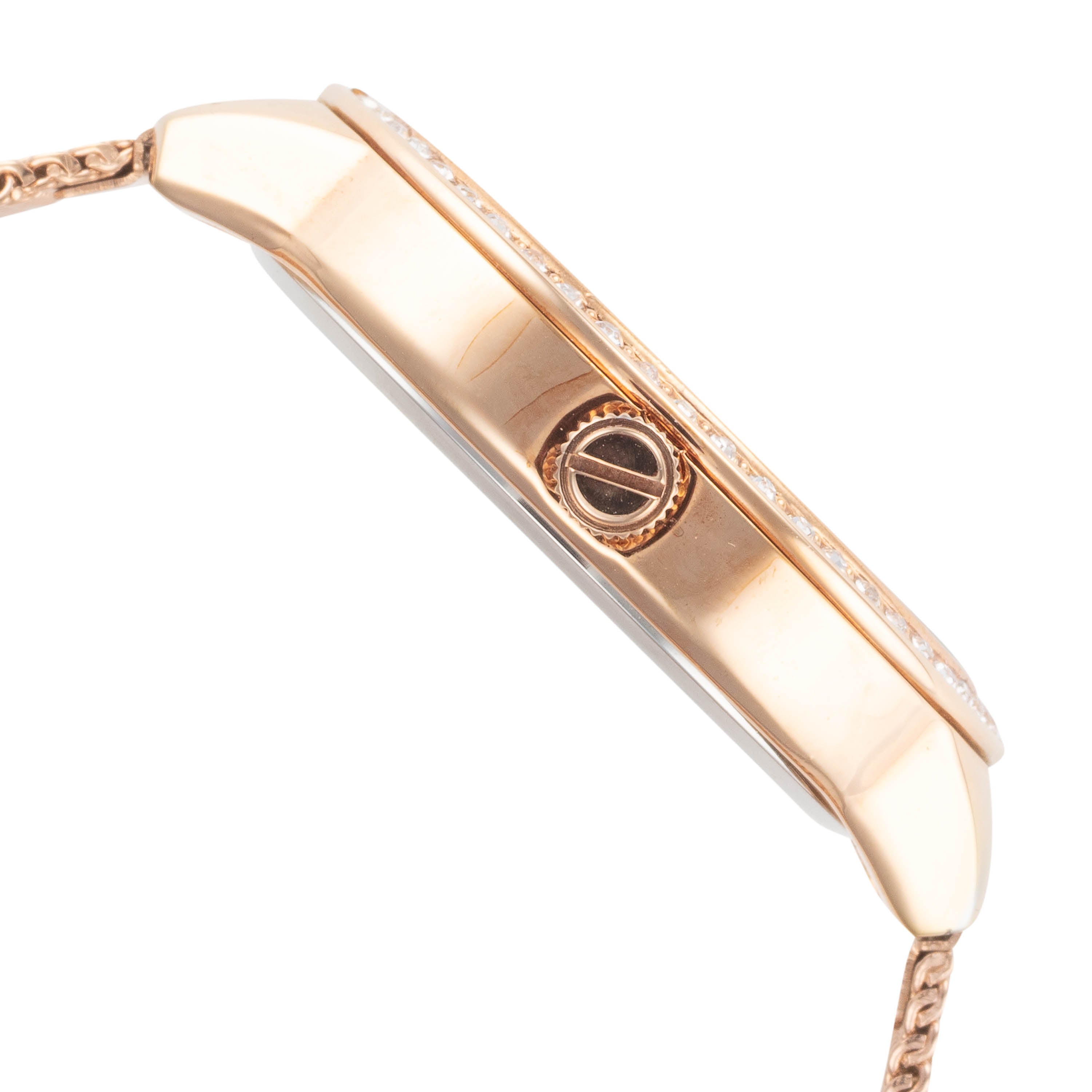 Preloved - Kenneth Cole Crystal-Set Quartz Watch — Rose gold, view 2