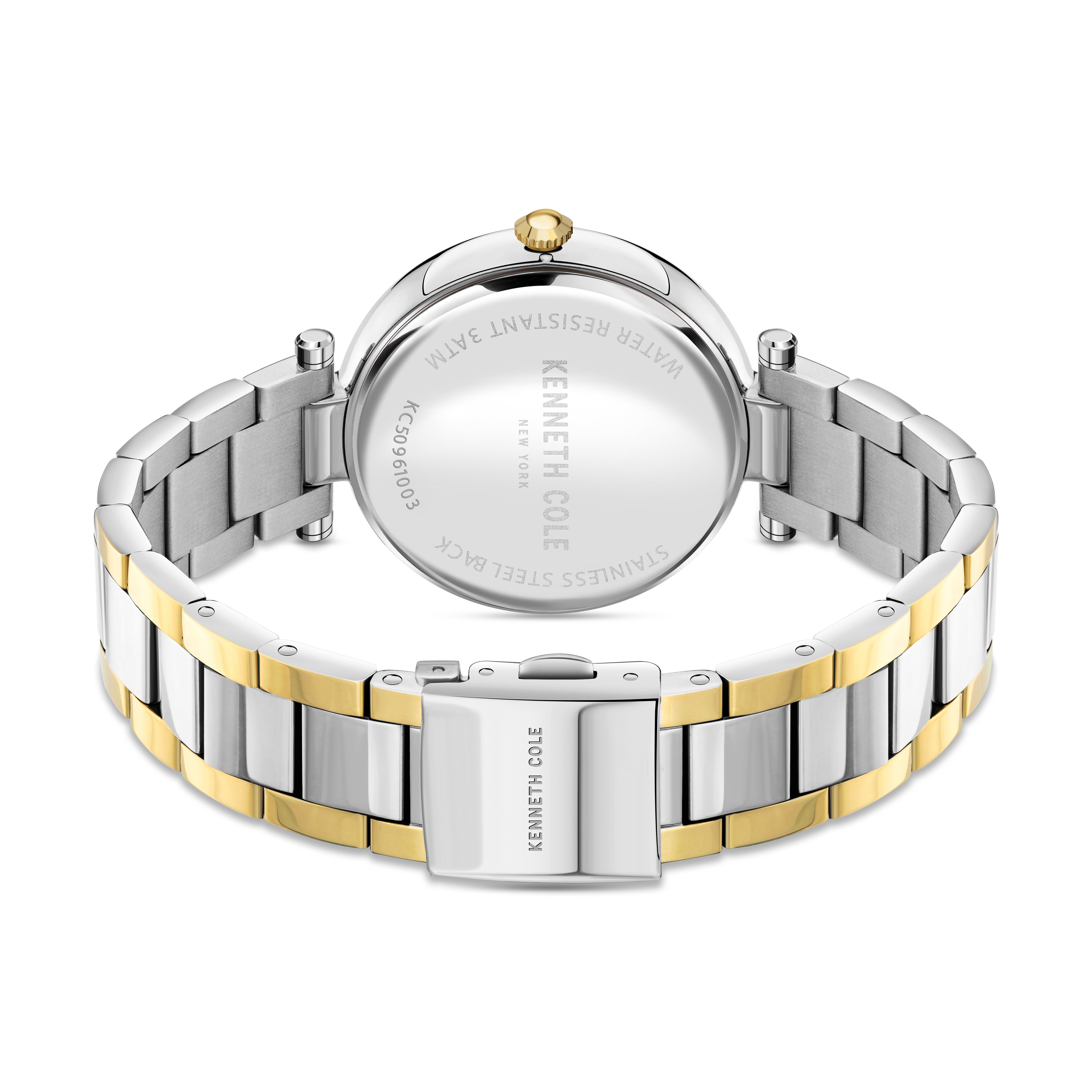 Preloved - Kenneth Cole Two-Tone Quartz Watch — Gold, view 2
