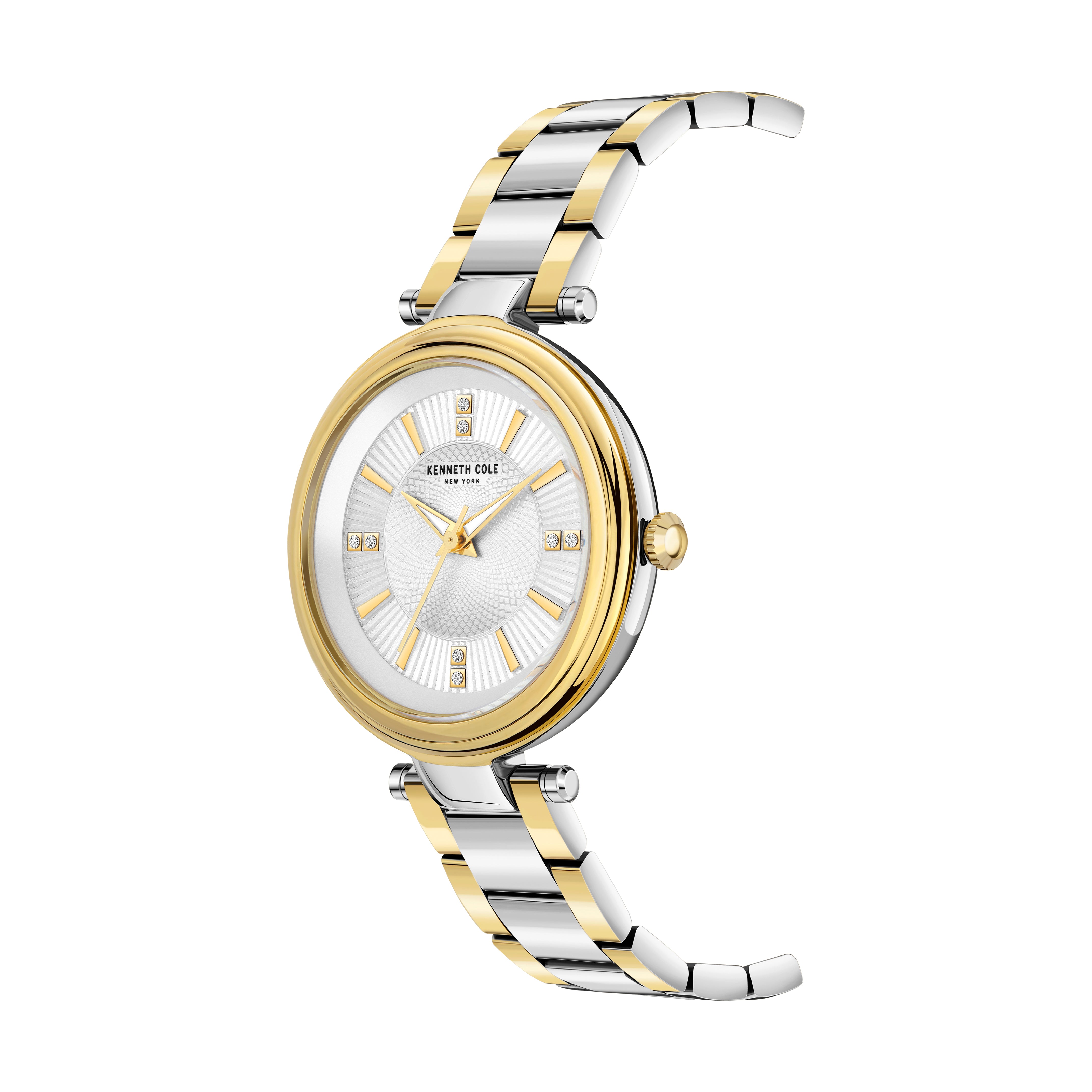 Preloved - Kenneth Cole Two-Tone Quartz Watch — Gold, view 3