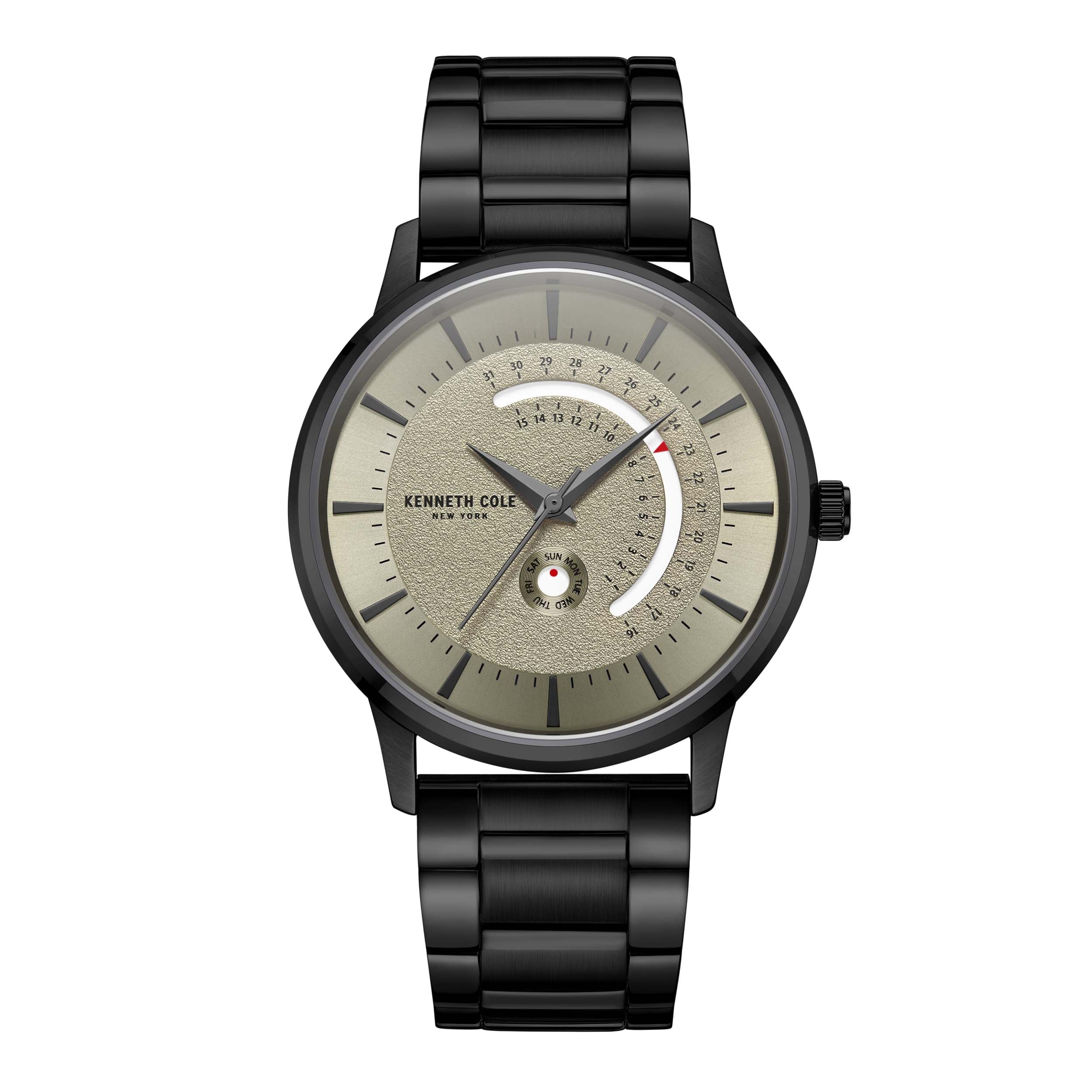 Preloved - Kenneth Cole Quartz Movement Watch — Black by Preloved - Kenneth Cole