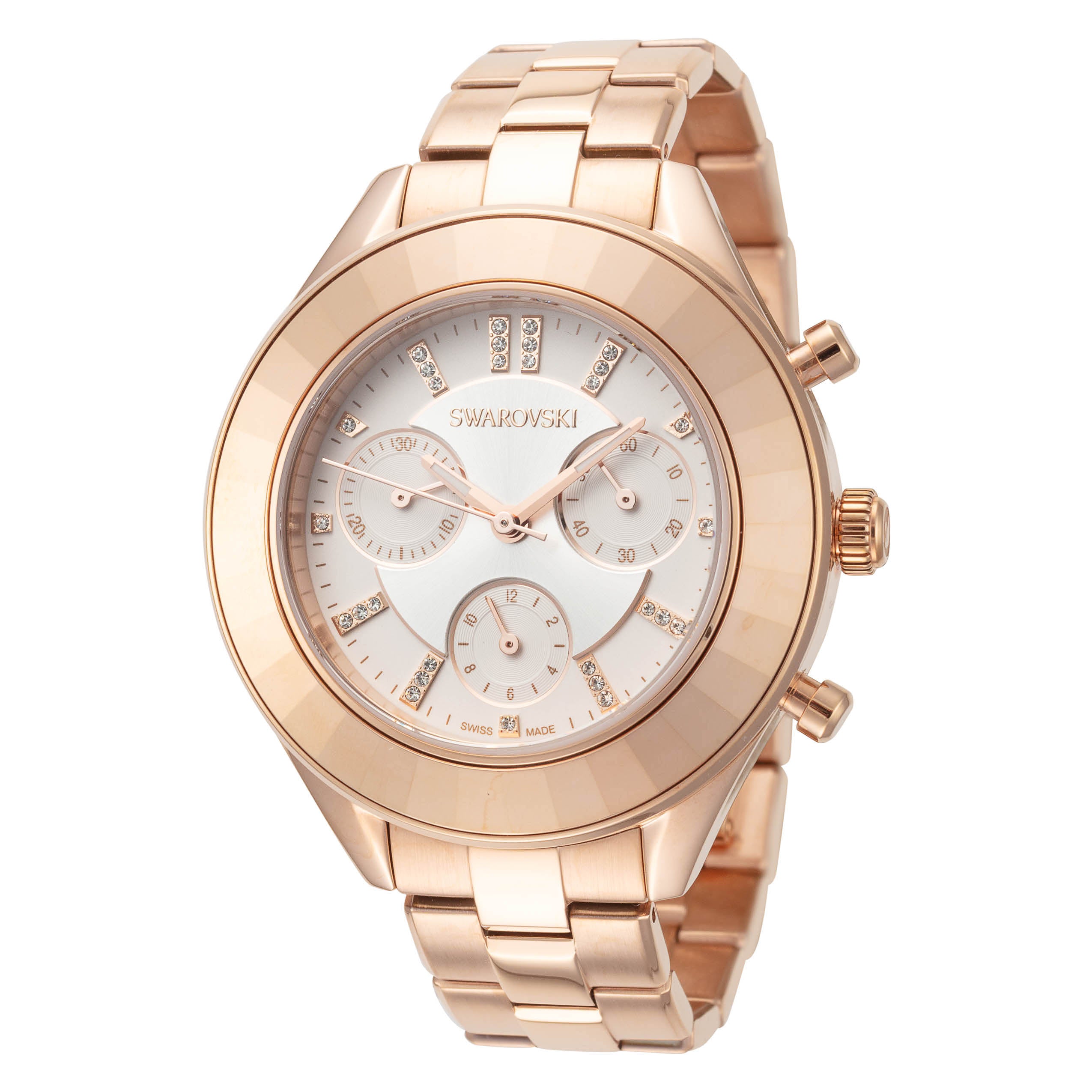 Preloved - Swarovski Chronograph Quartz Watch — Rose gold by Preloved - Swarovski