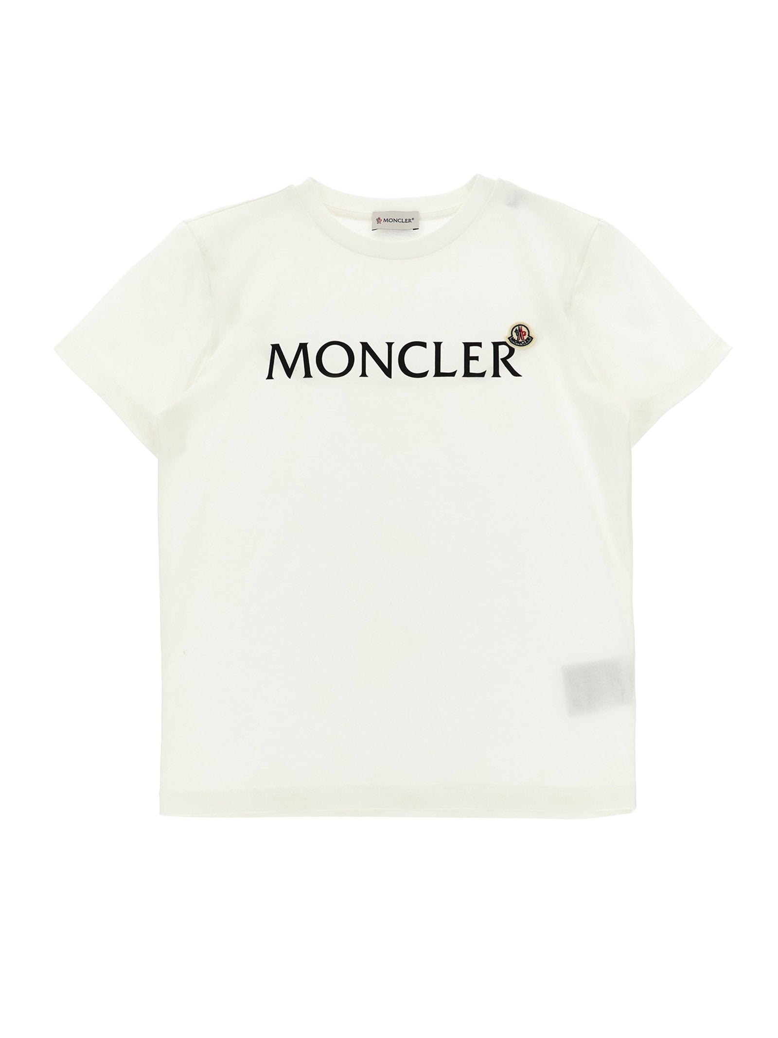 Moncler Enfant Logo-Print Cotton Jersey T-Shirt — White by Moncler Enfant