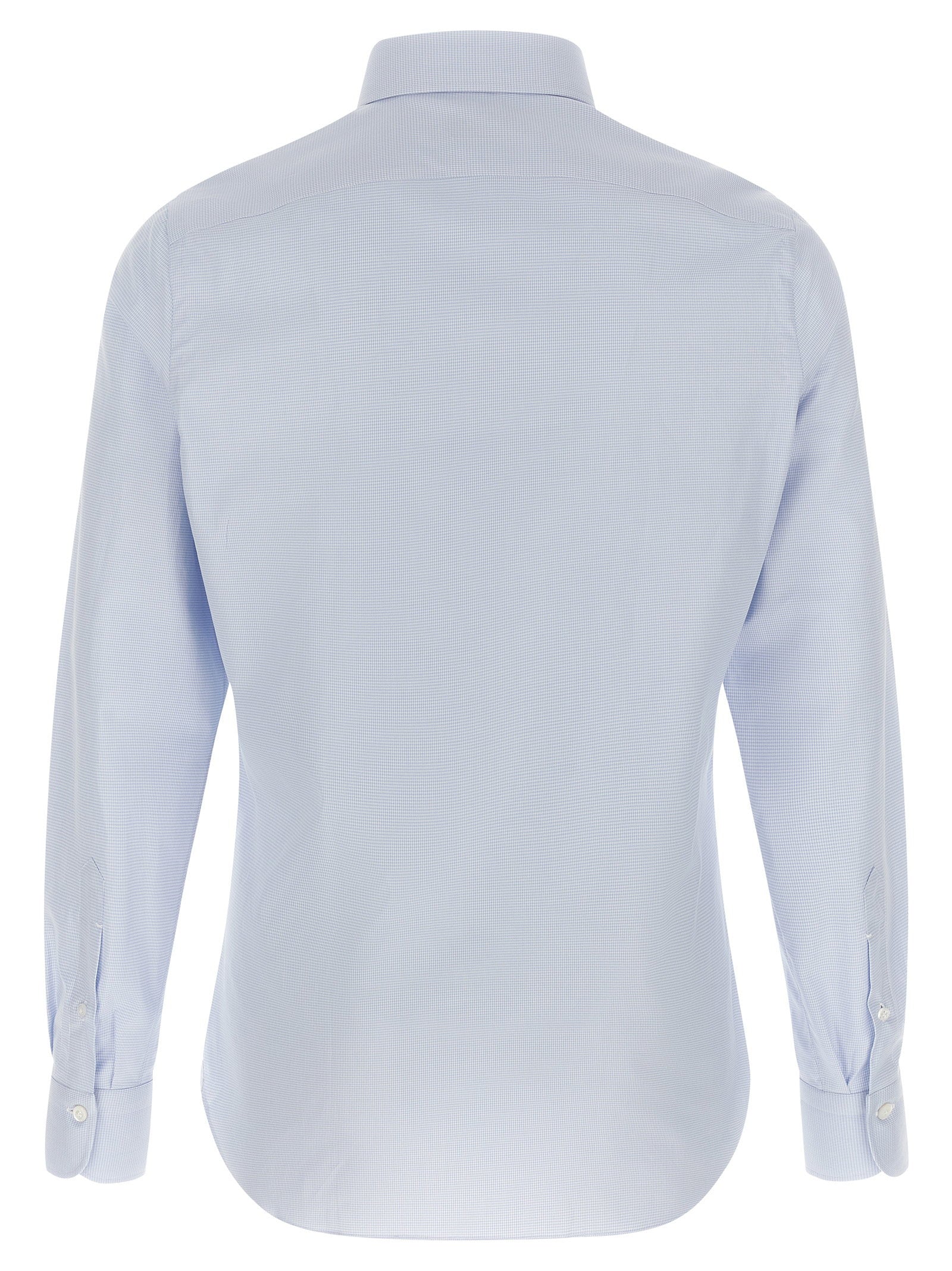 Finamore Napoli Shirt — light blue, view 2