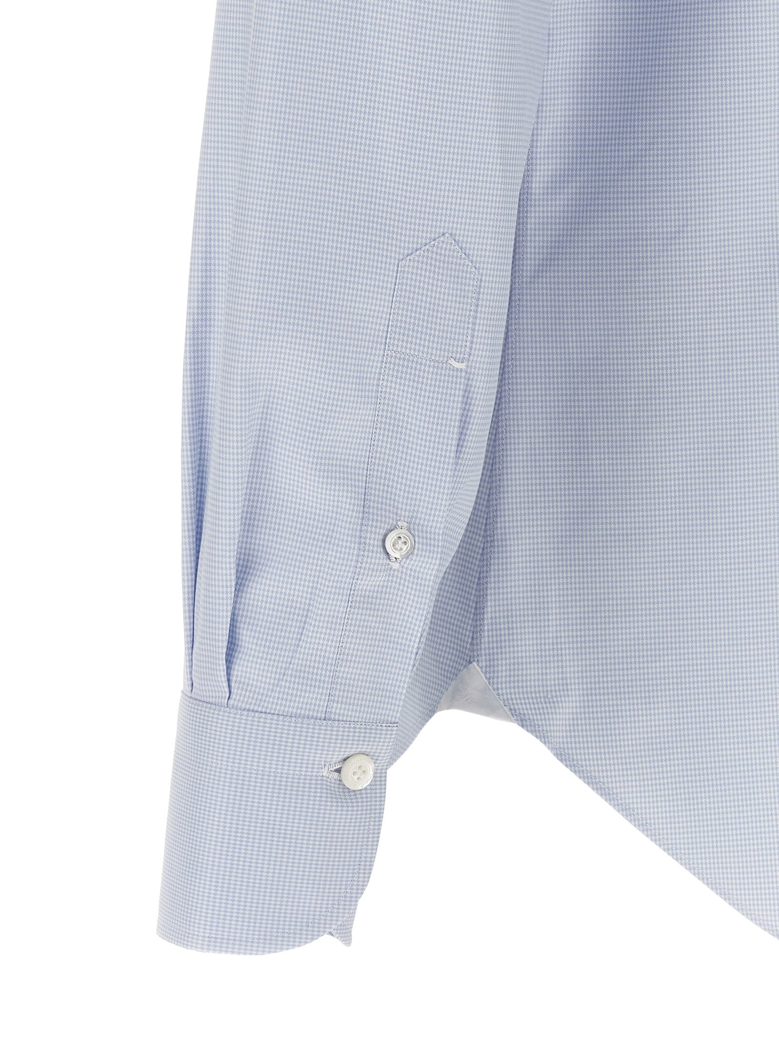 Finamore Napoli Shirt — light blue, view 4