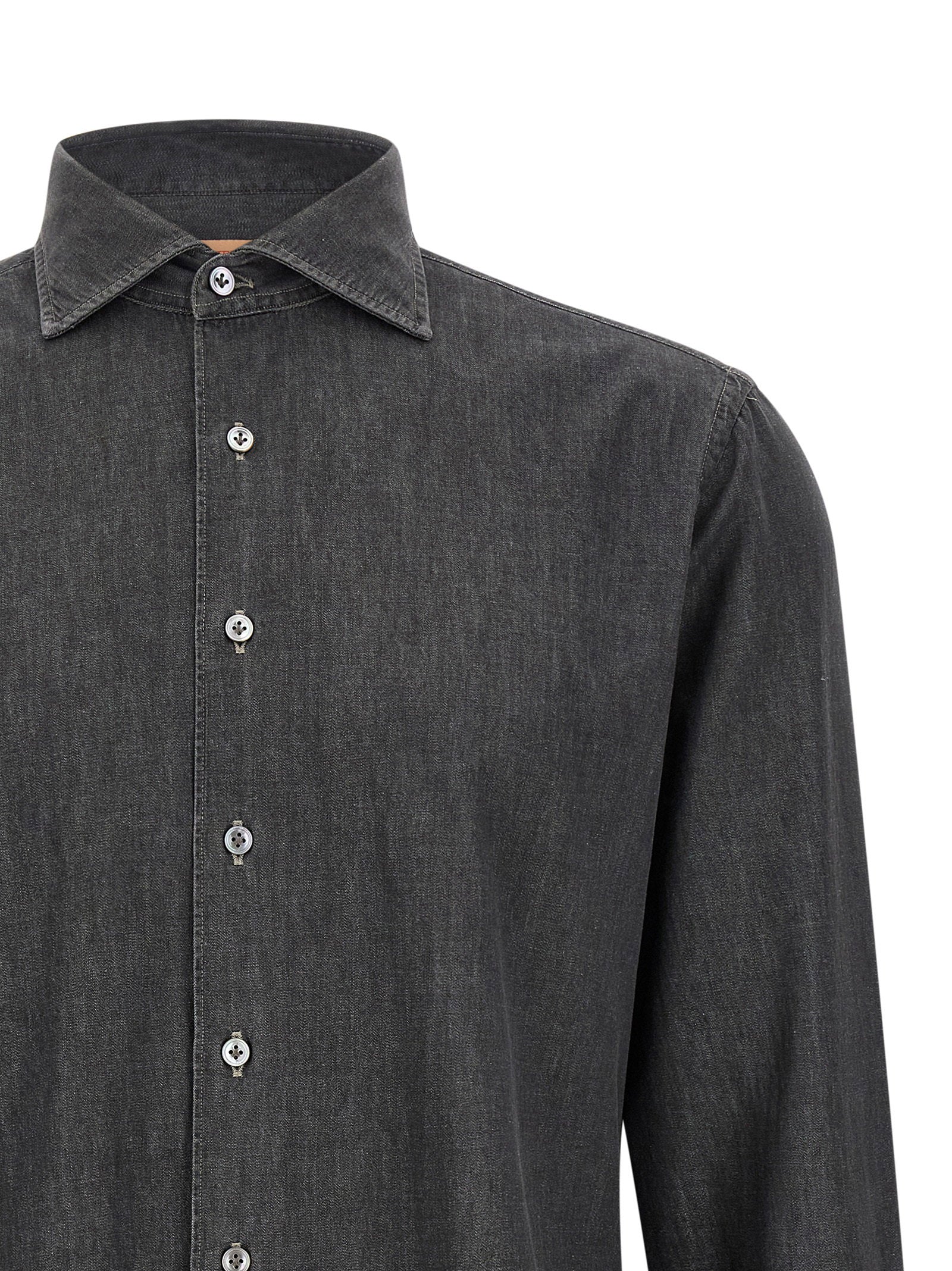 Borriello Napoli Shirt — gray, view 3