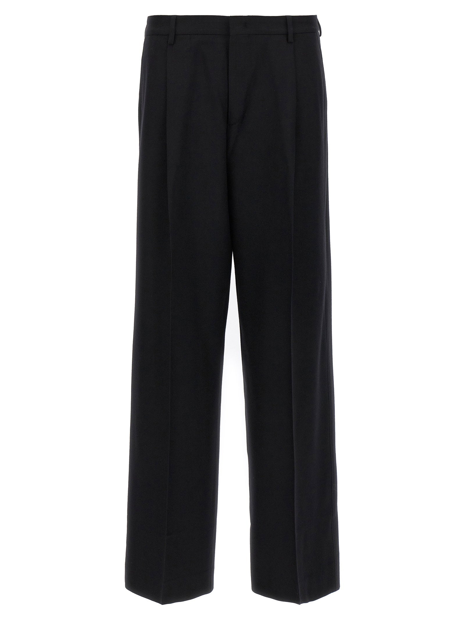 Cellar Door Jona P Trousers — Black - 44 IT by Cellar Door