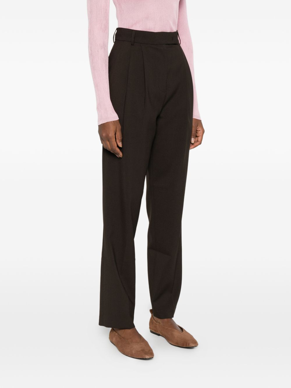 032C Bea Trousers — Brown, view 2