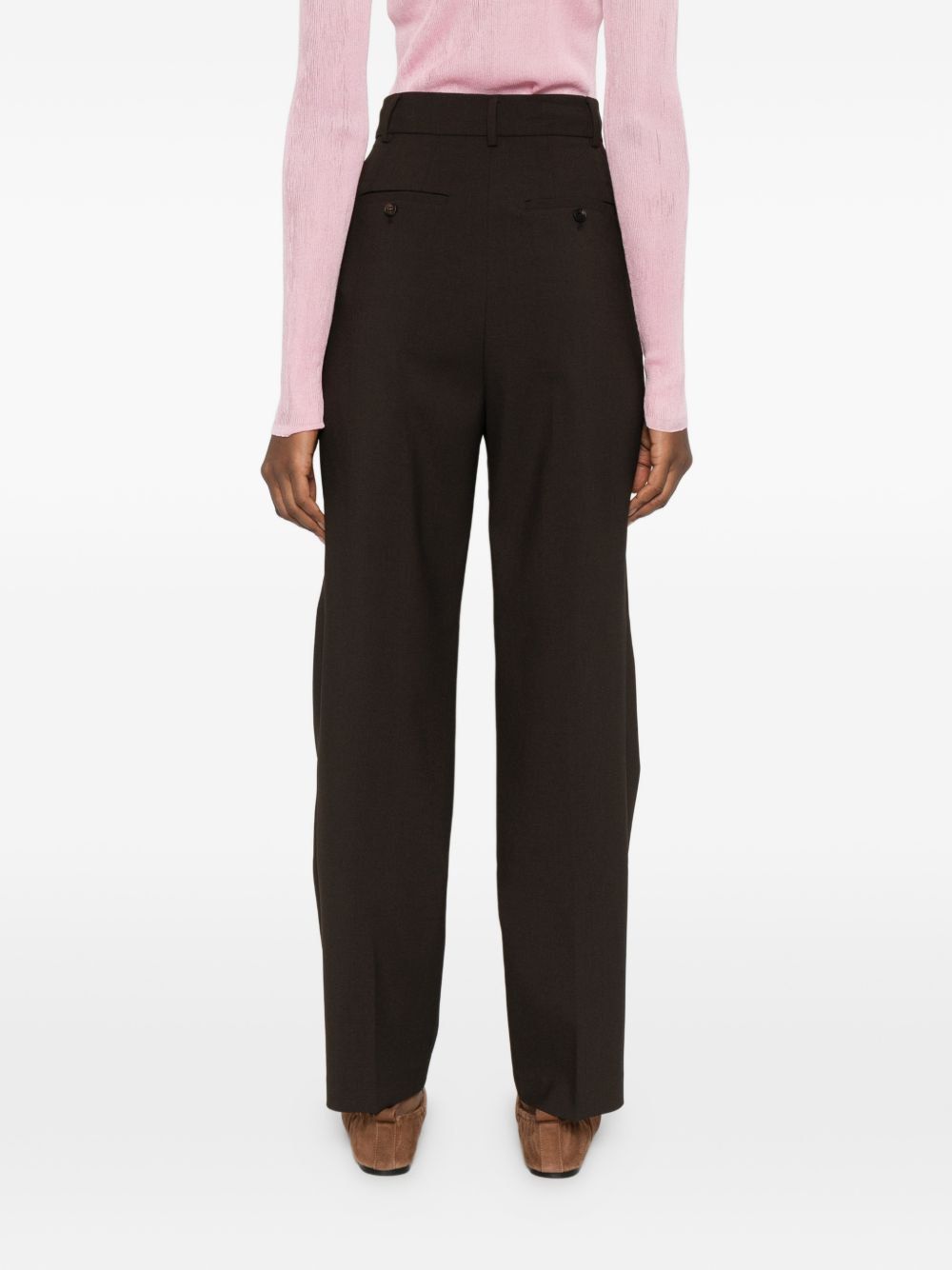 032C Bea Trousers — Brown, view 4