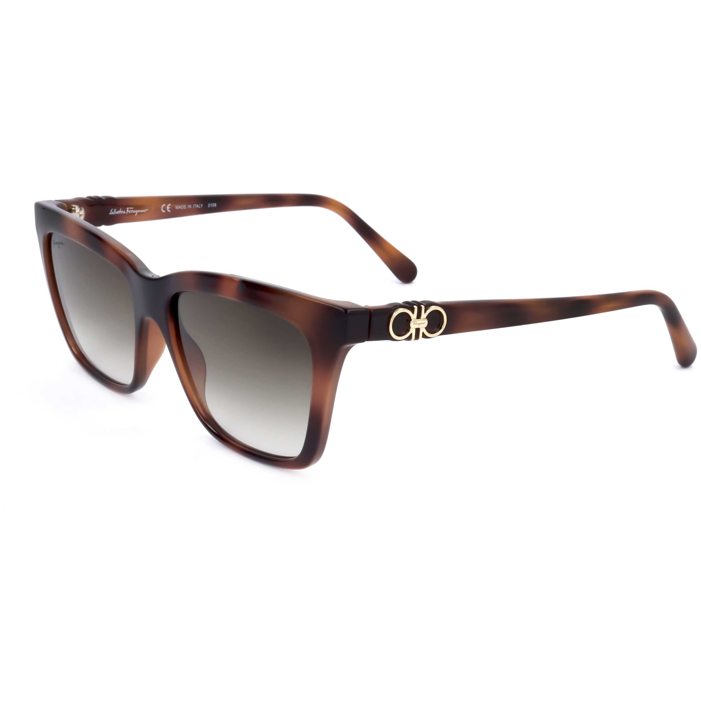 Preloved - Ferragamo SF1027S214 Sunglasses — Brown by Preloved - Ferragamo