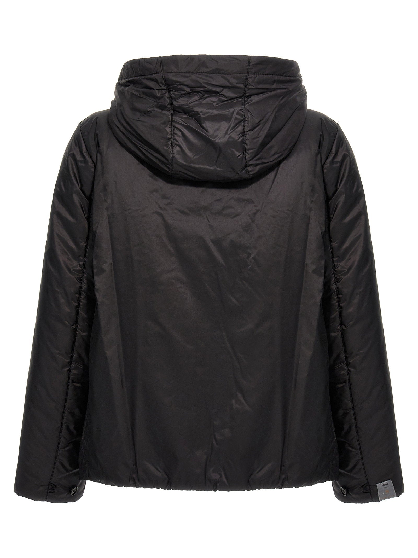 Max Mara The Cube Greenh Down Jacket — Black, view 2