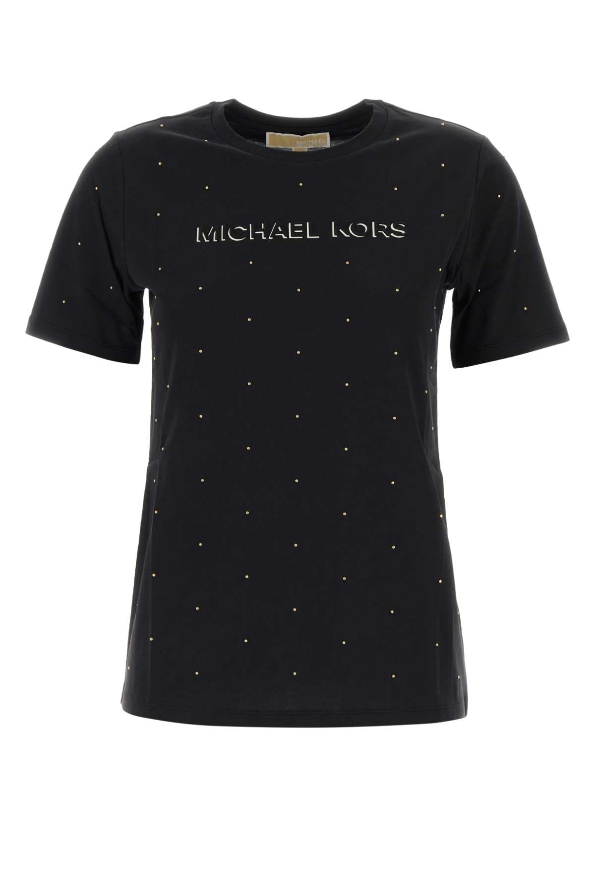 Michael By Michael Kors Stud T-Shirt — Black by Michael By Michael Kors