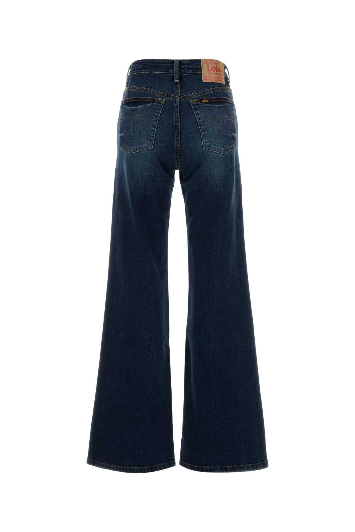 Lois Lindsay Jeans — Navy, view 2