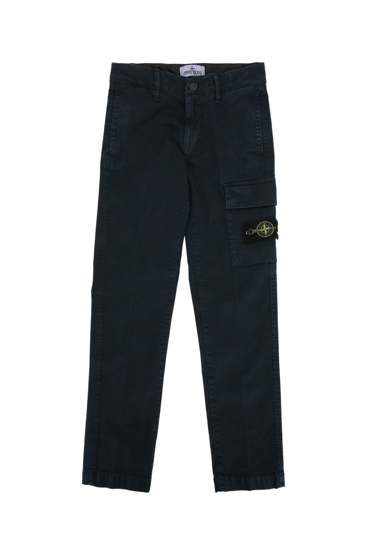 Stone Island Kids Compass Logo Cargo Pants — Navy by Stone Island Kids
