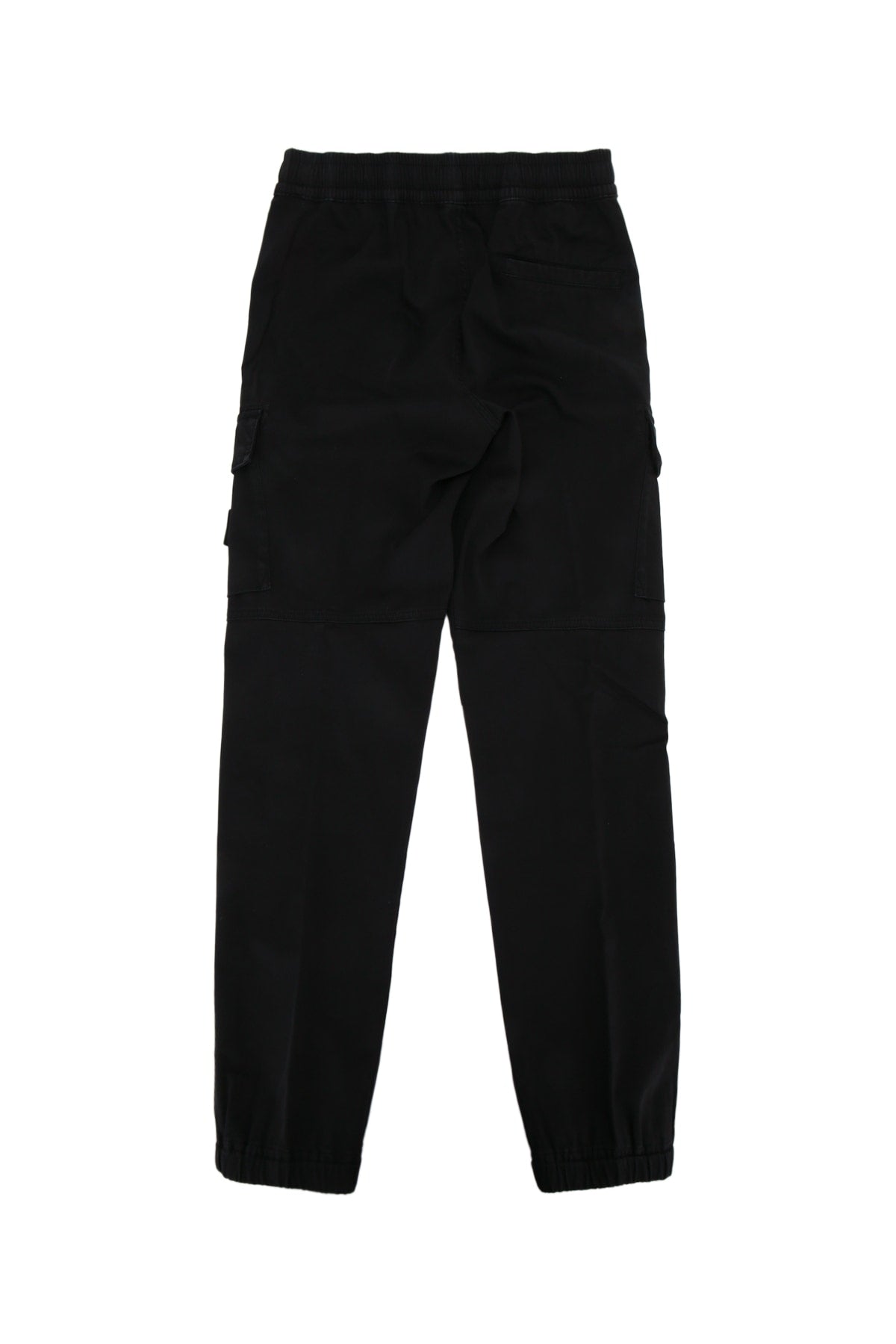 Stone Island Kids Logo-Patch Cargo Cargo Pants — Black, view 2