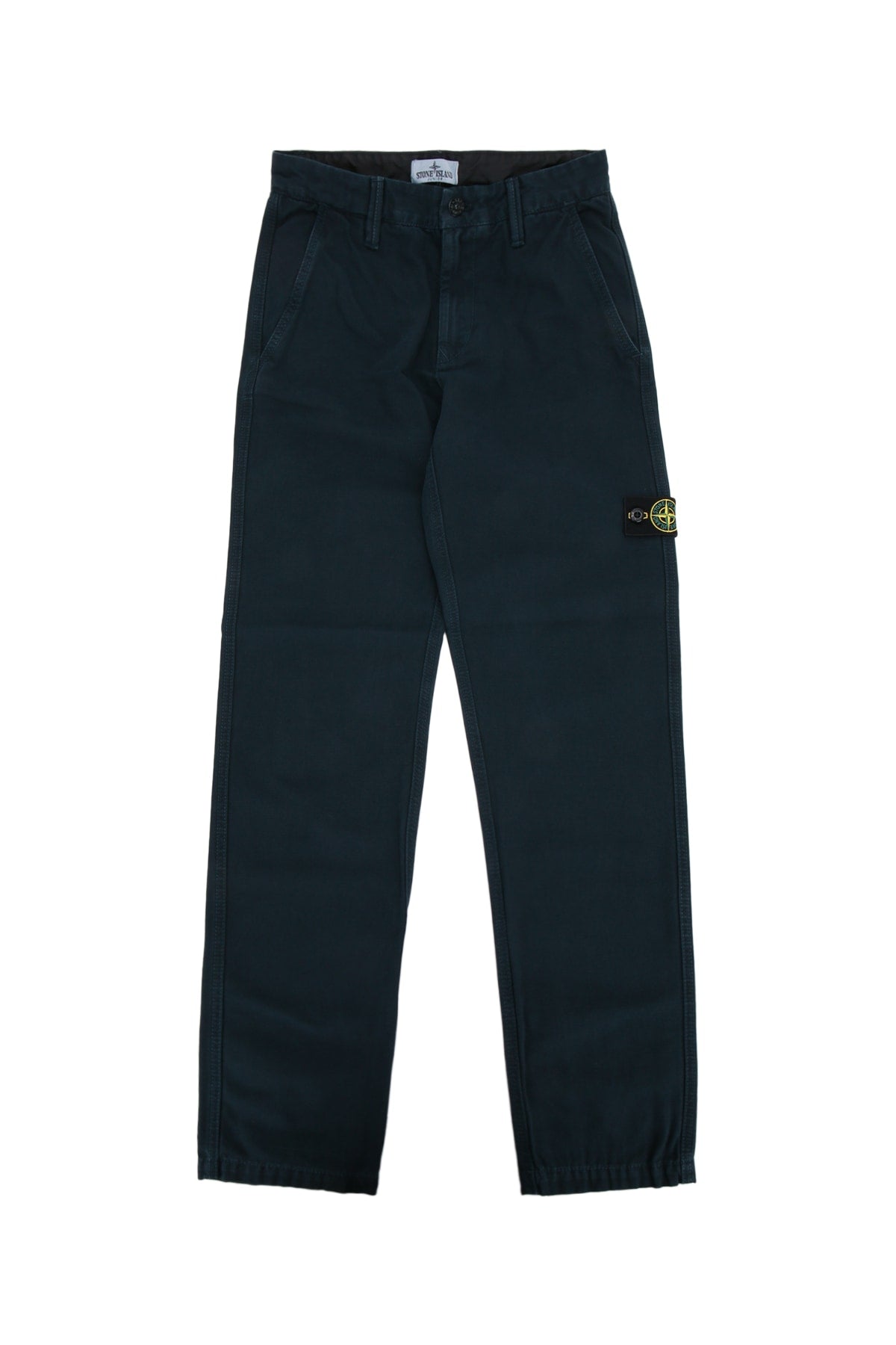 Stone Island Kids Cotton Trousers — Navy by Stone Island Kids
