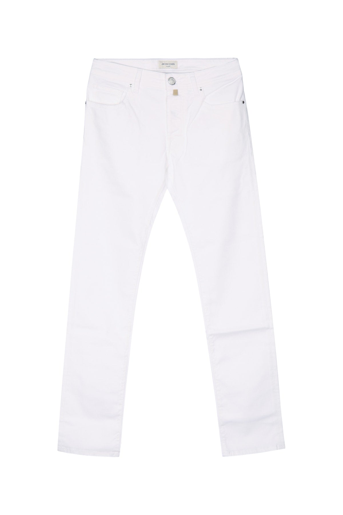 Jacob Cohen Five-Pocket Trousers — White by Jacob Cohen