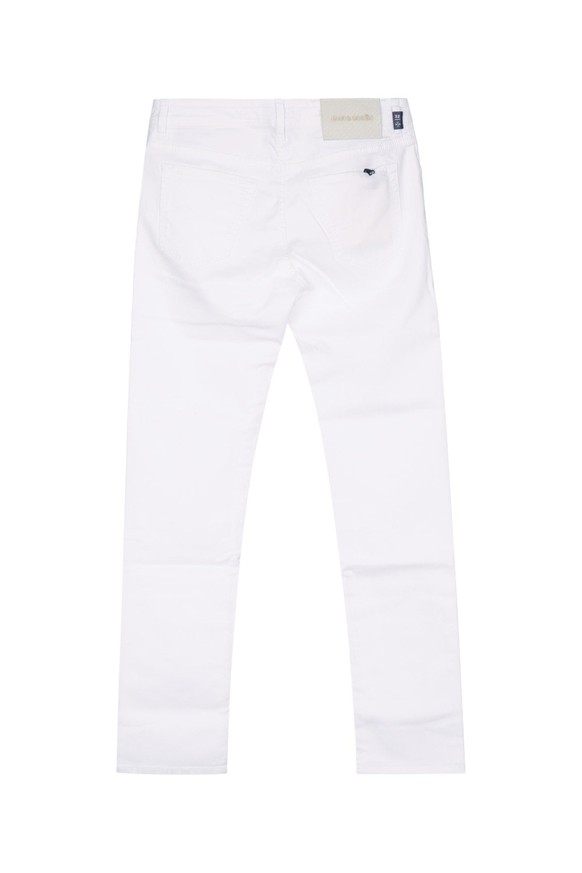 Jacob Cohen Five-Pocket Trousers — White, view 2