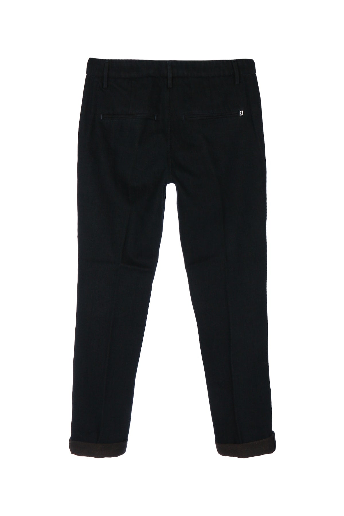 Dondup Cotton-Blend Trousers — Black, view 2