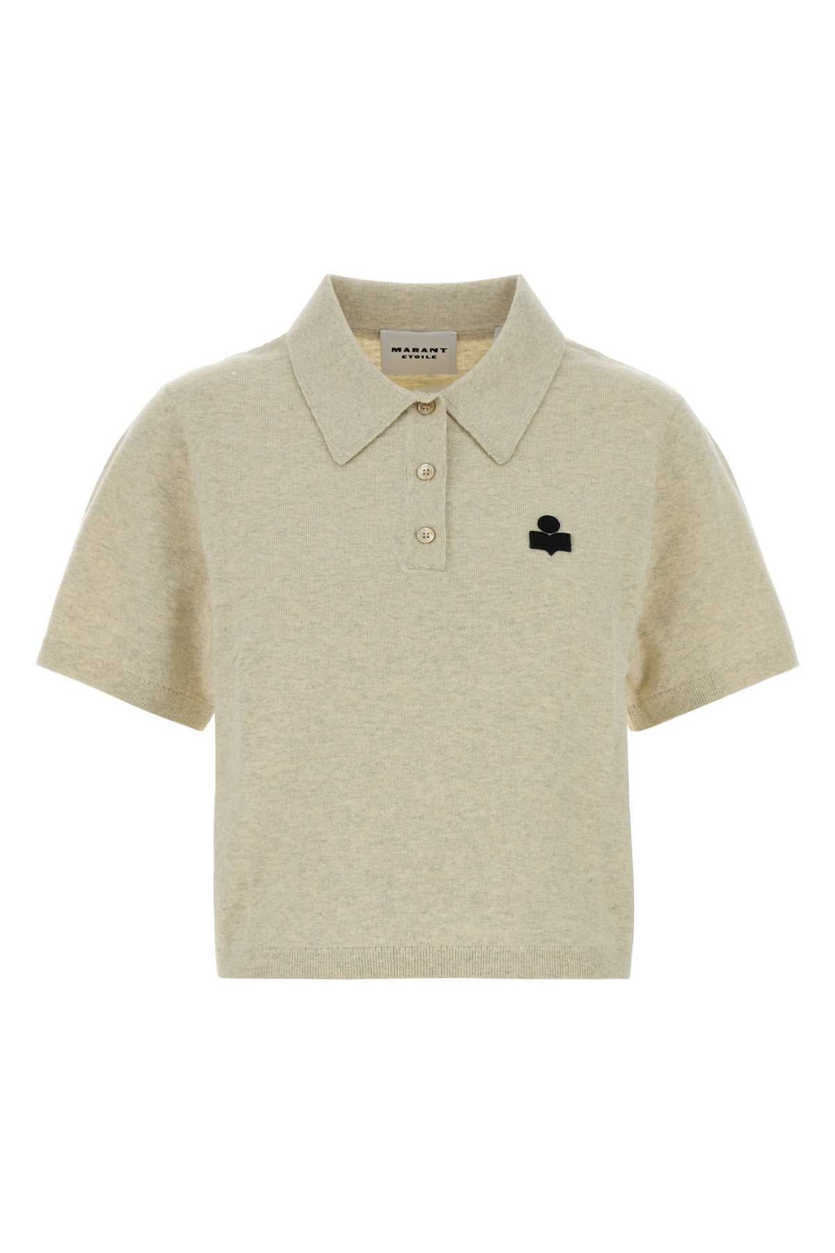 Isabel Marant Etoile Polo Shirt — Gray by Isabel Marant Etoile