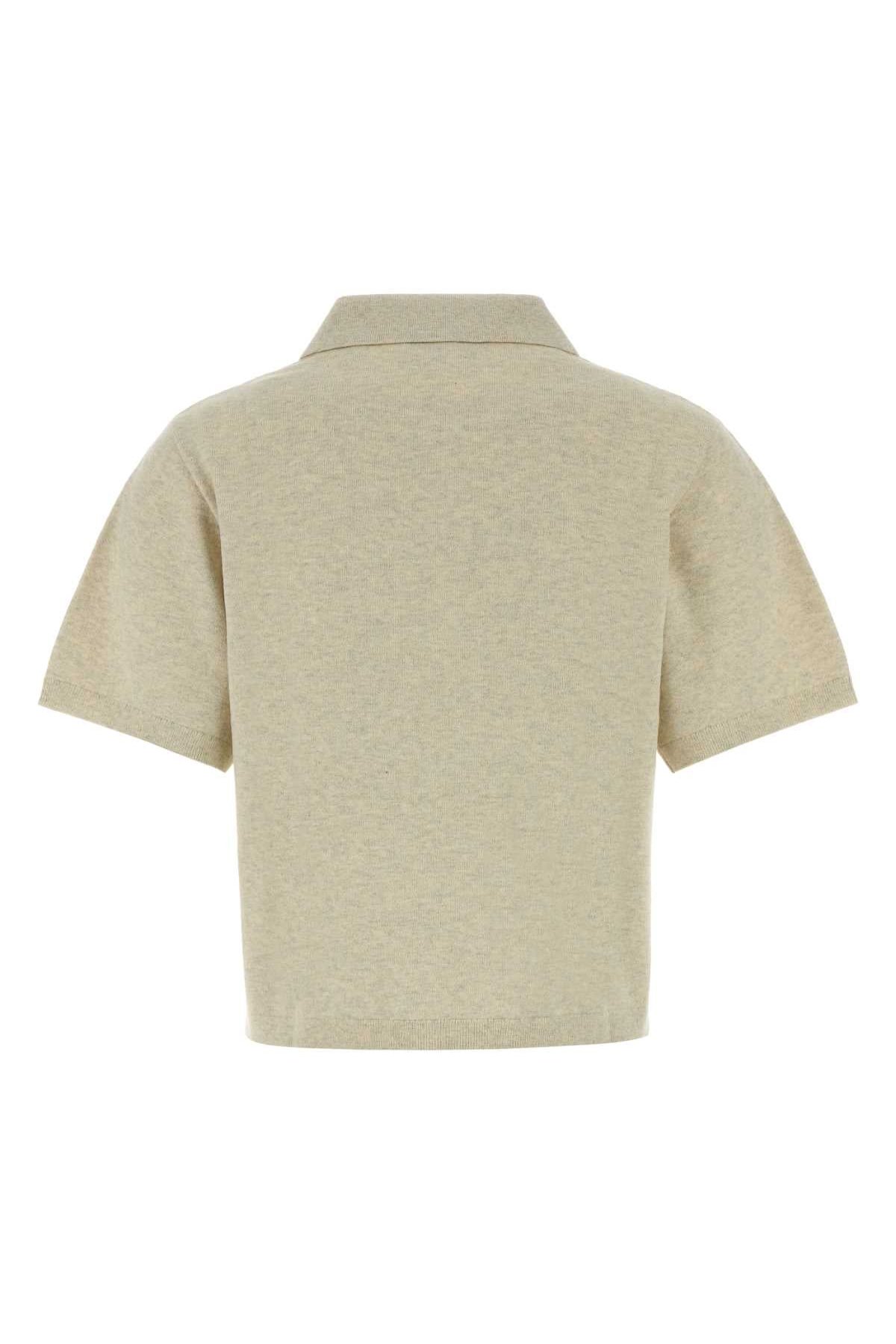 Isabel Marant Etoile Polo Shirt — Gray, view 2