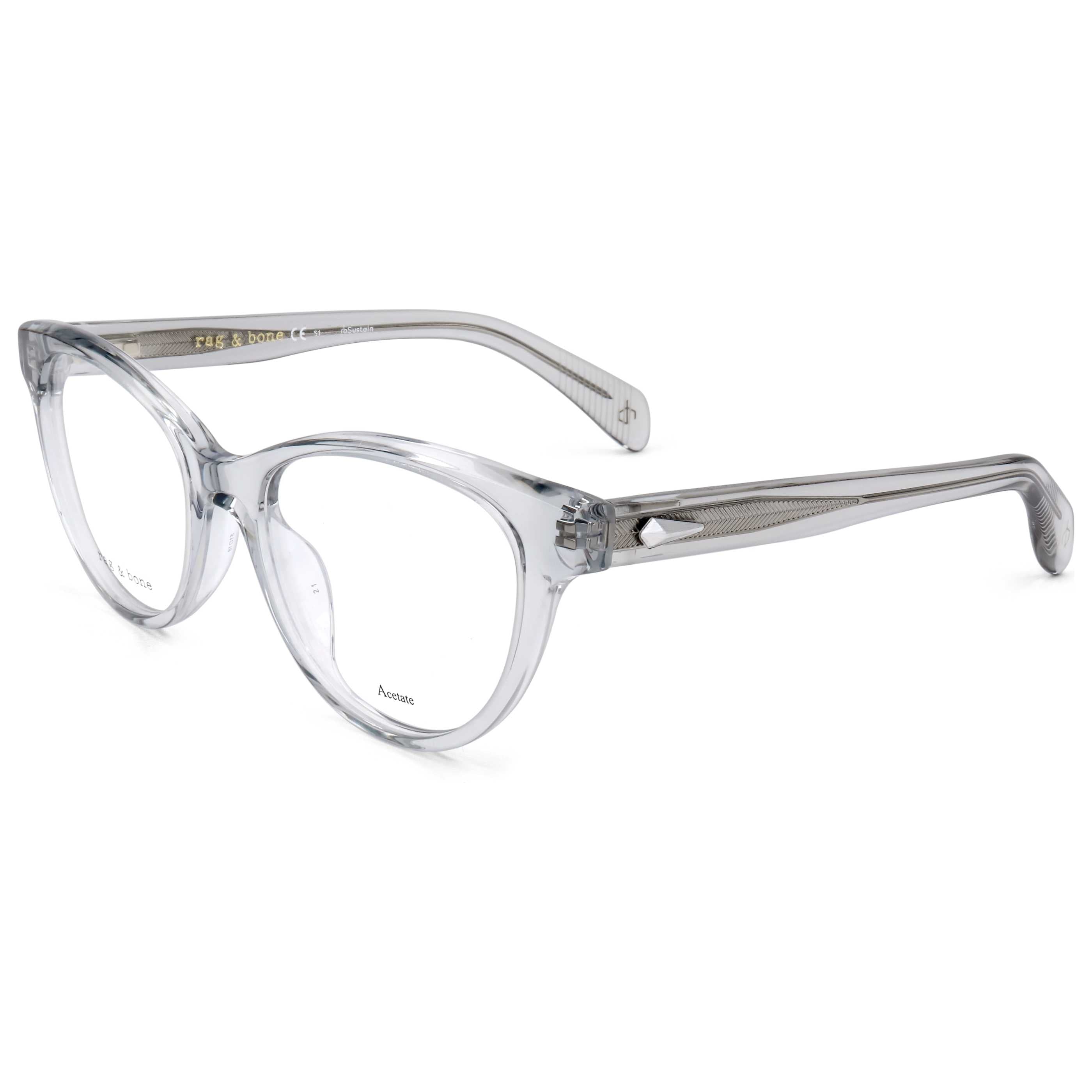 Preloved - Rag & Bone RNB3048KB751 Eyeglasses — Clear by Preloved - Rag & Bone