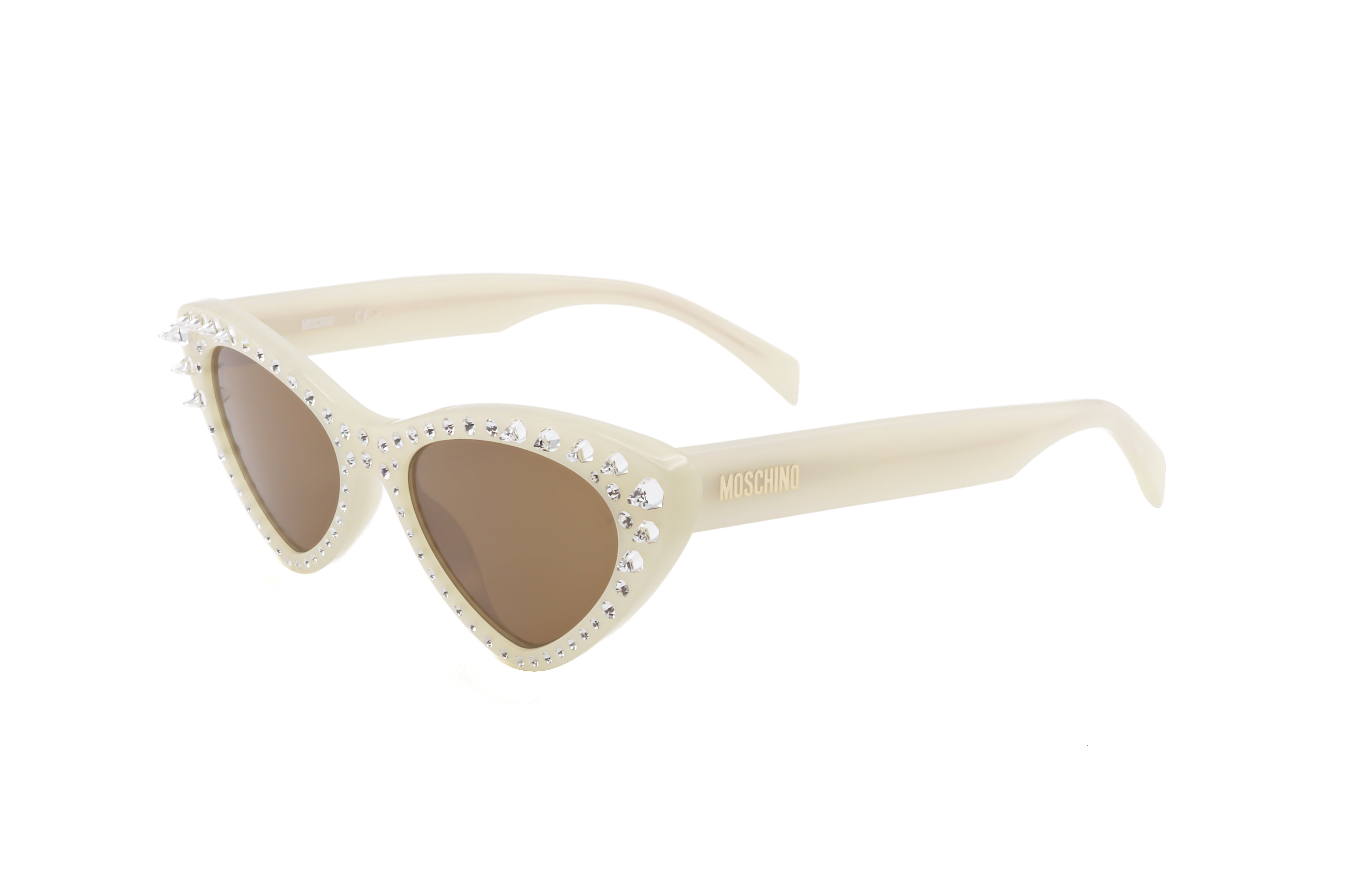 Preloved - Moschino MOS006SSTR0SZJ70 Sunglasses — White by Preloved - Moschino