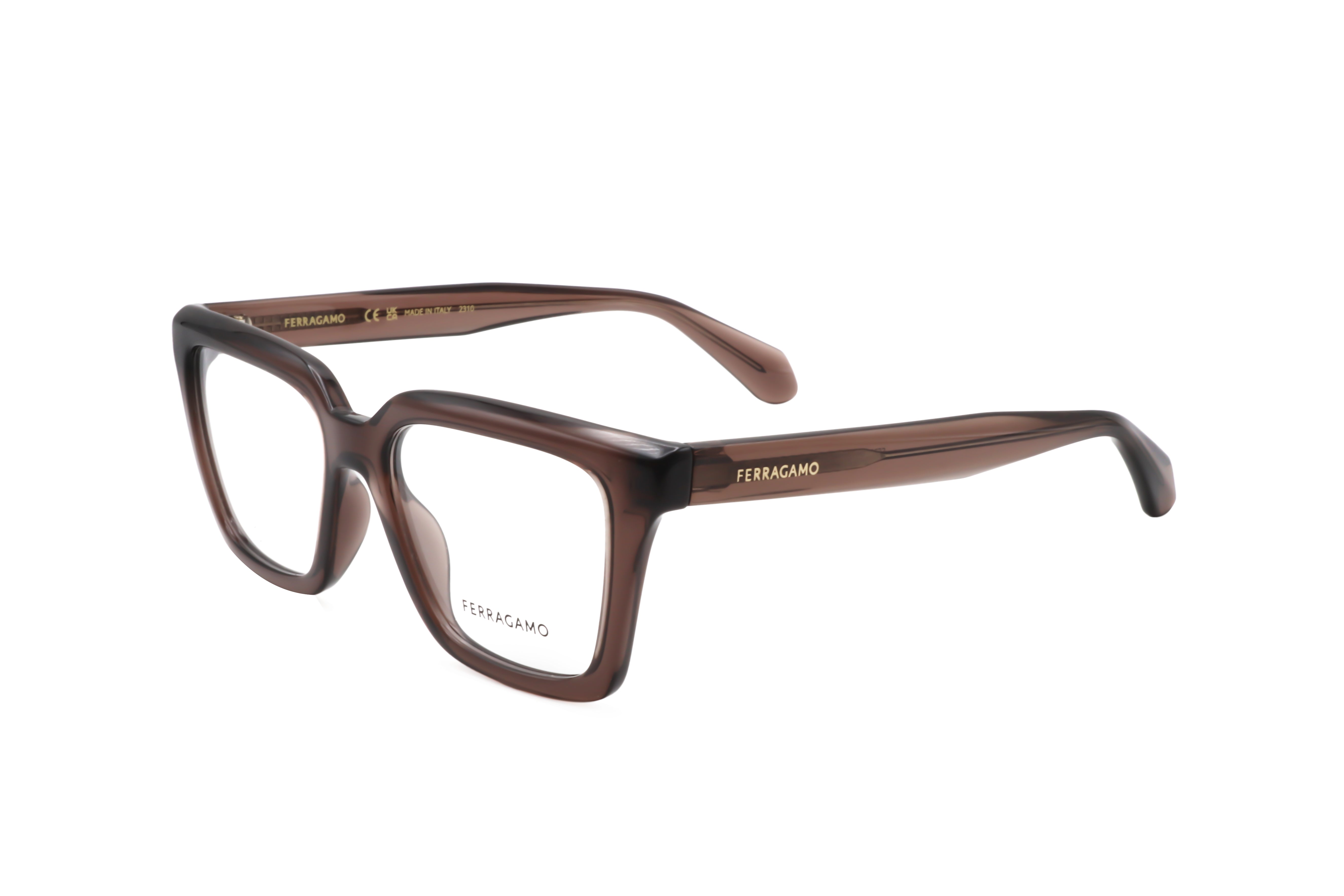 Preloved - Ferragamo SF298520752 Eyeglasses — Brown by Preloved - Ferragamo