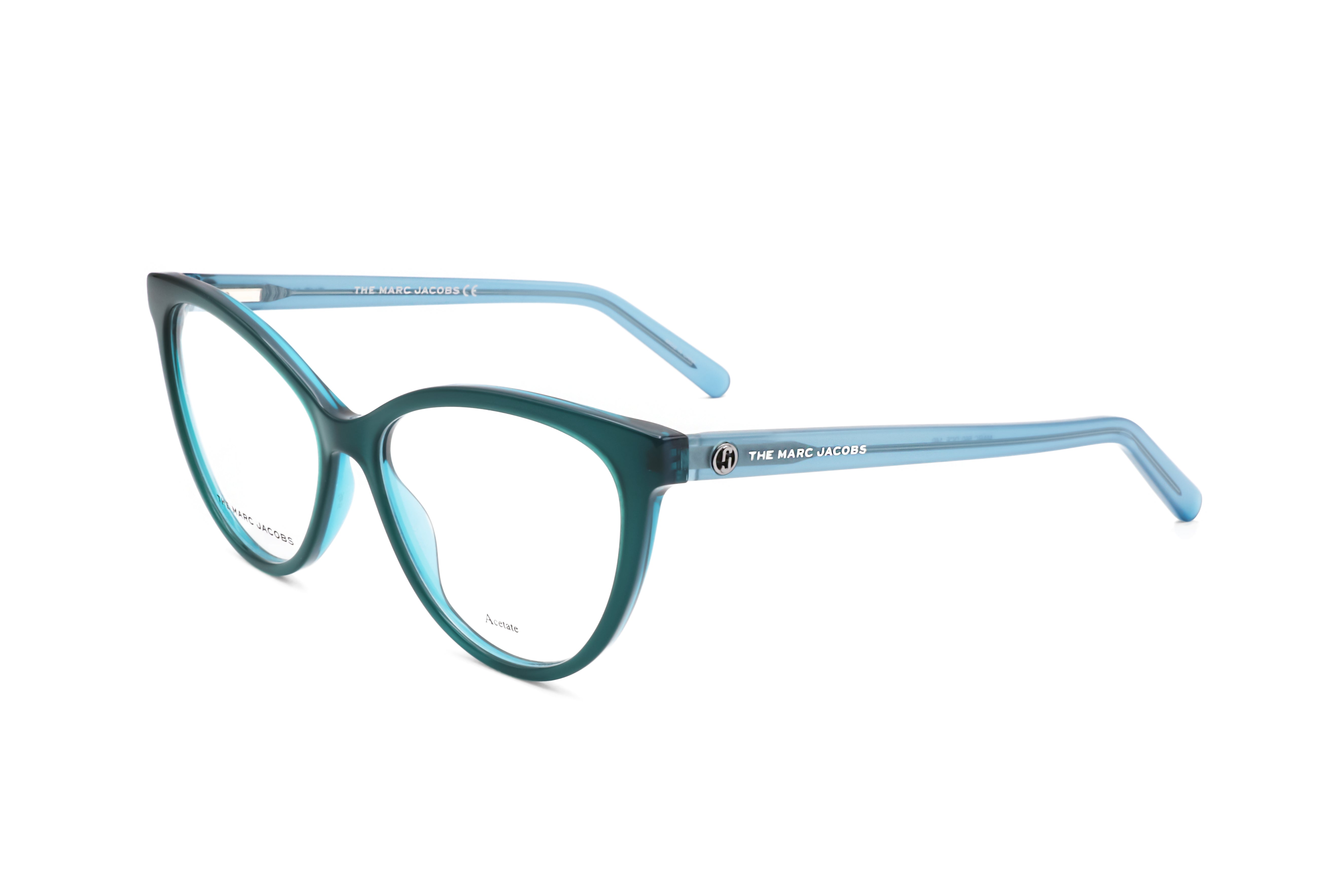 Preloved - Marc Jacobs MARC560DCF54 Cat-Eye Acetate Eyeglasses — Green by Preloved - Marc Jacobs